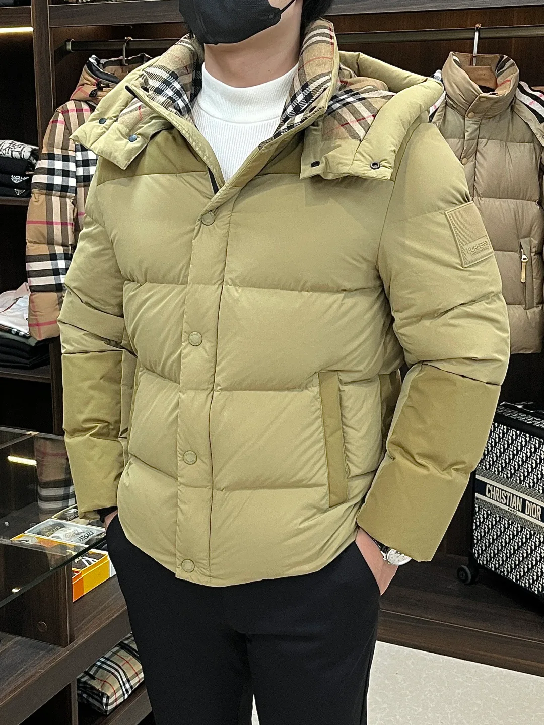 Куртки И Пуховики Мужские Burberry 610132