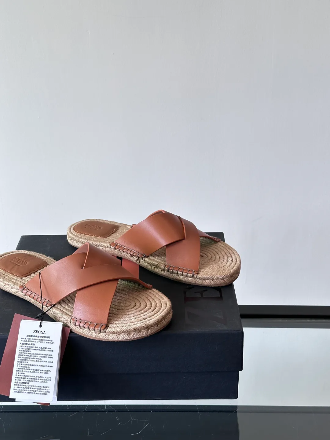 Шлепанцы Мужские Zegna 23690