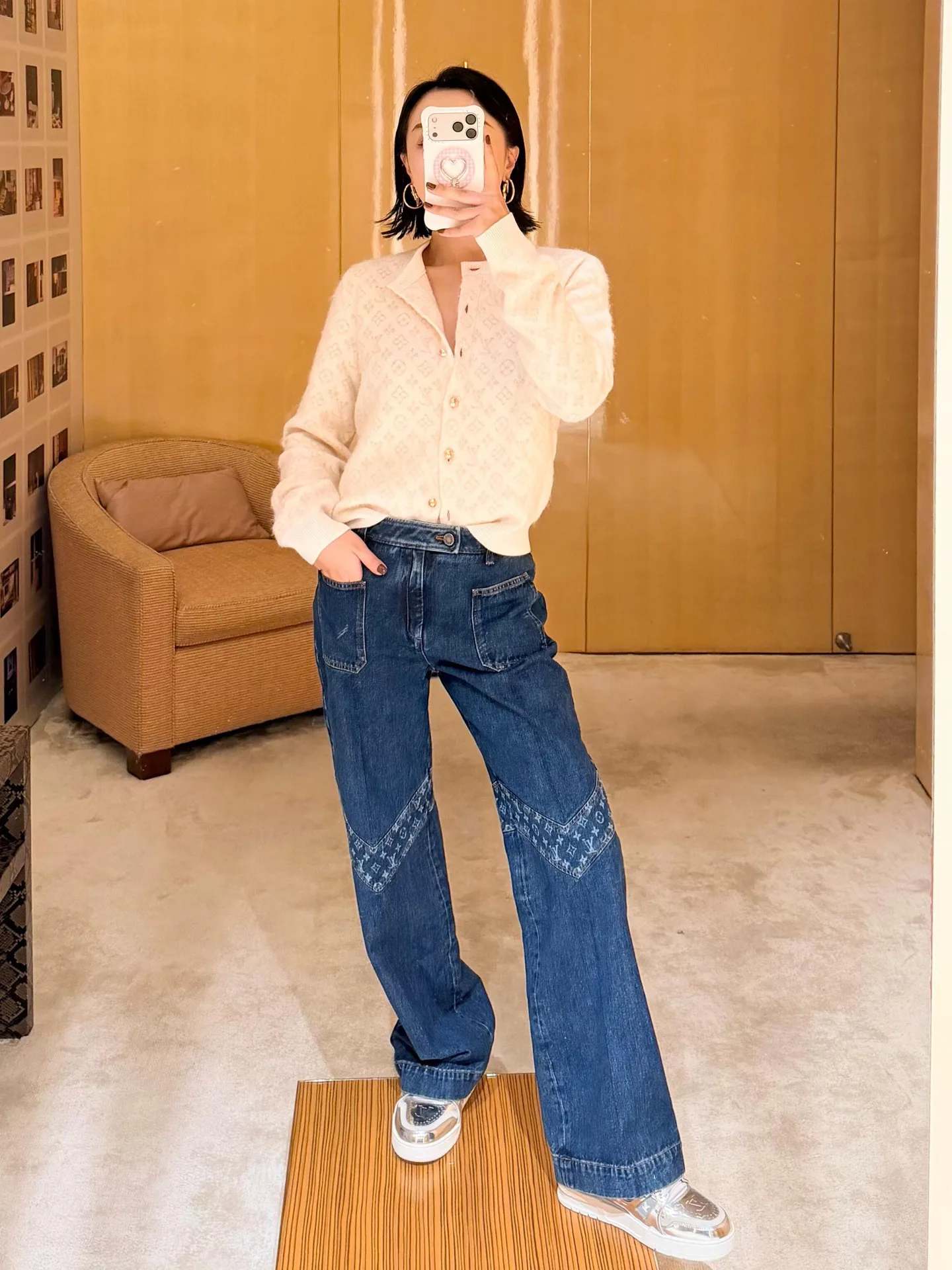 Джинсы Женские Louis Vuitton 5773313