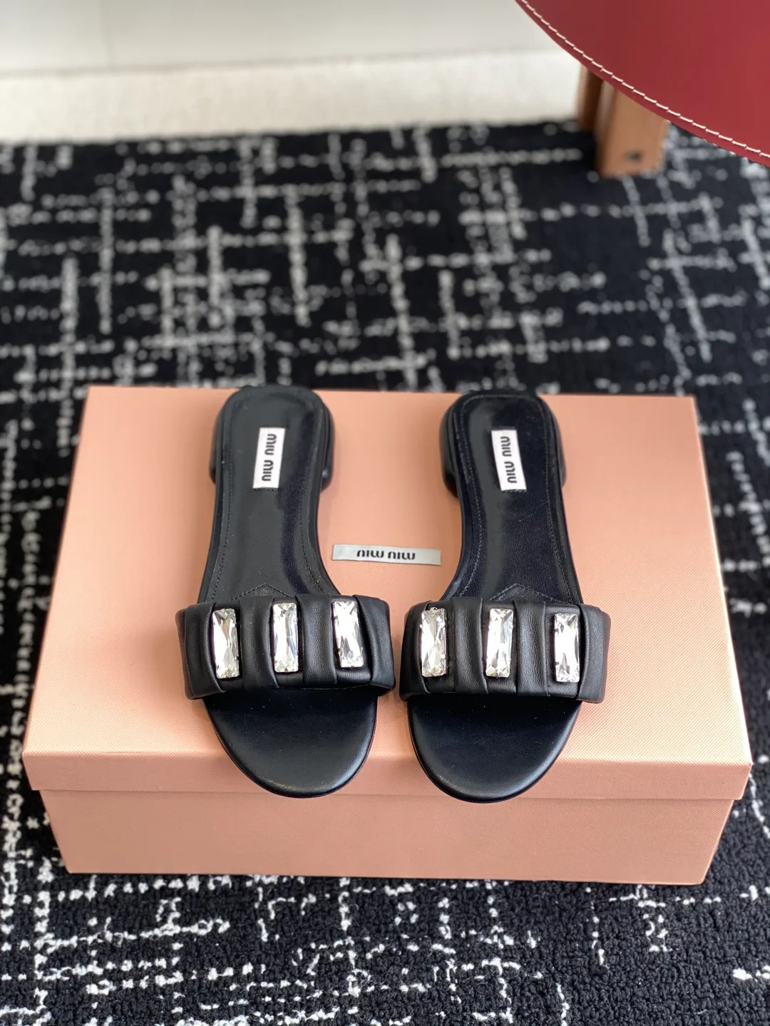 Шлепанцы Женские Miu Miu 19667