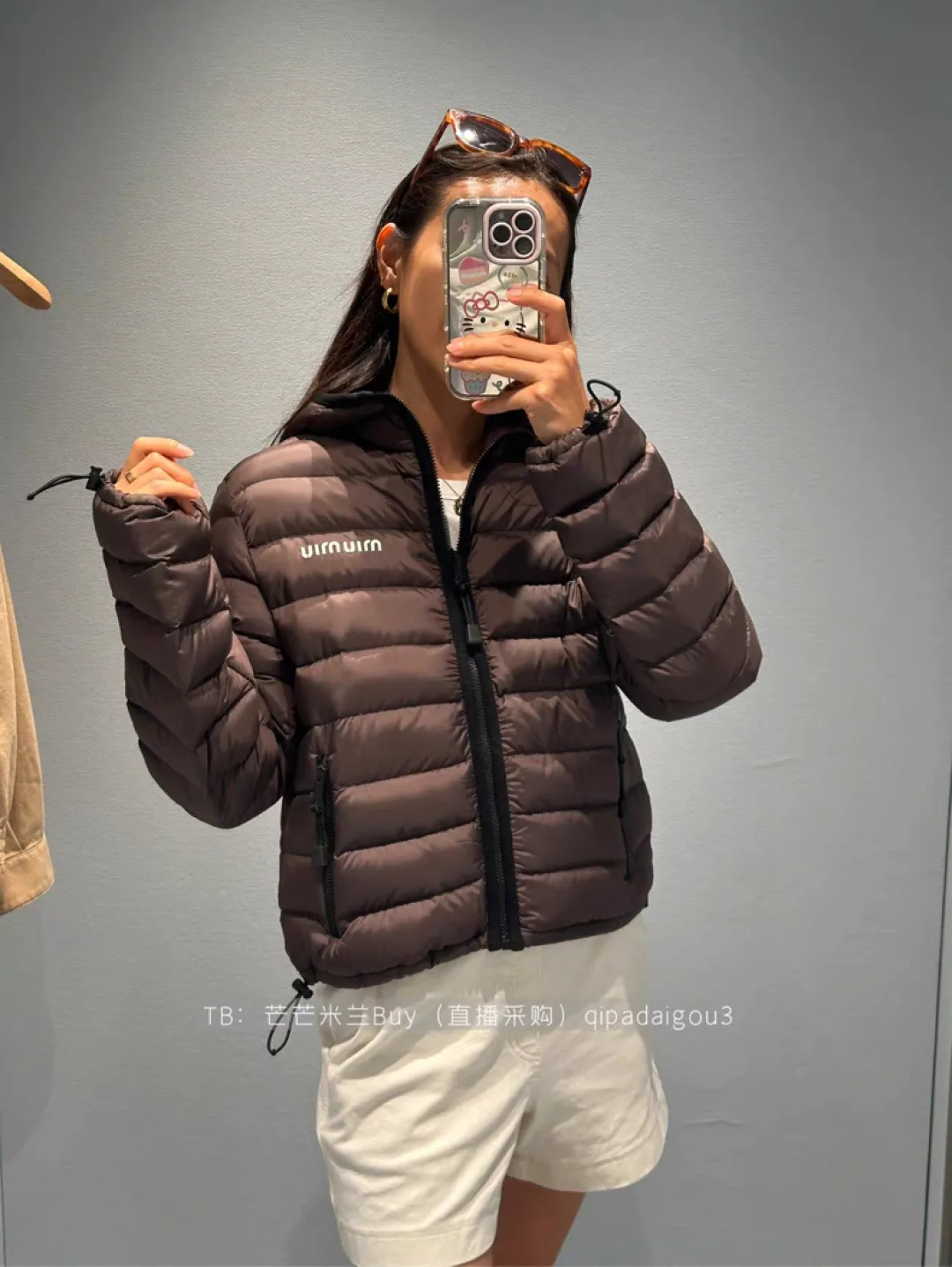 Куртки И Пуховики Женские Miu Miu 18334574