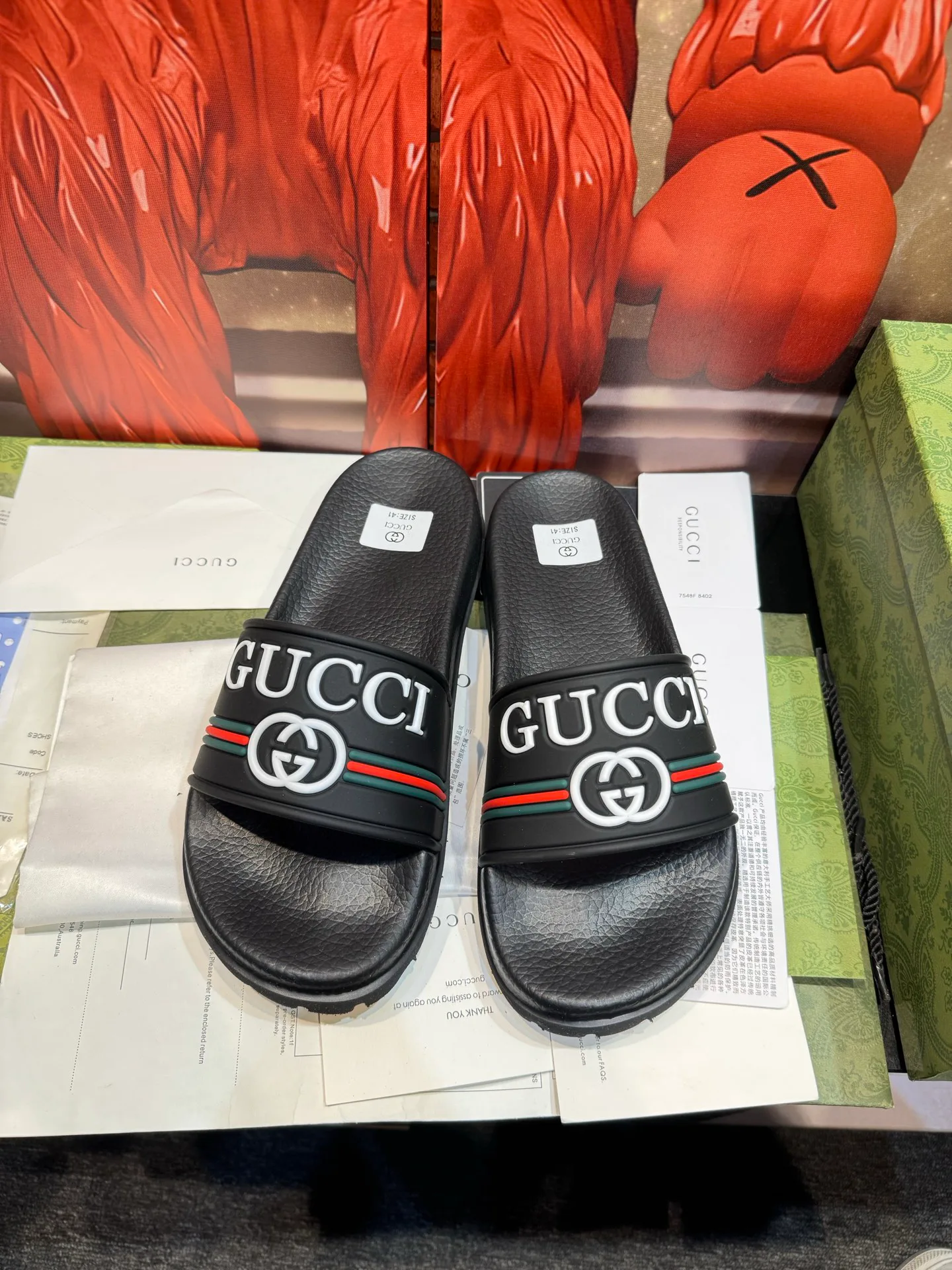 Шлепанцы Женские Gucci 10199410
