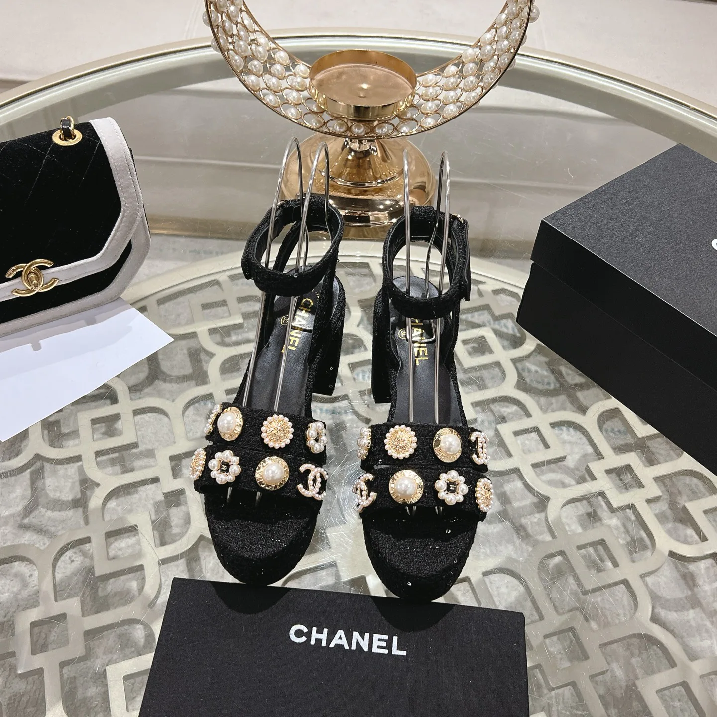 Босоножки Женские Chanel 33013