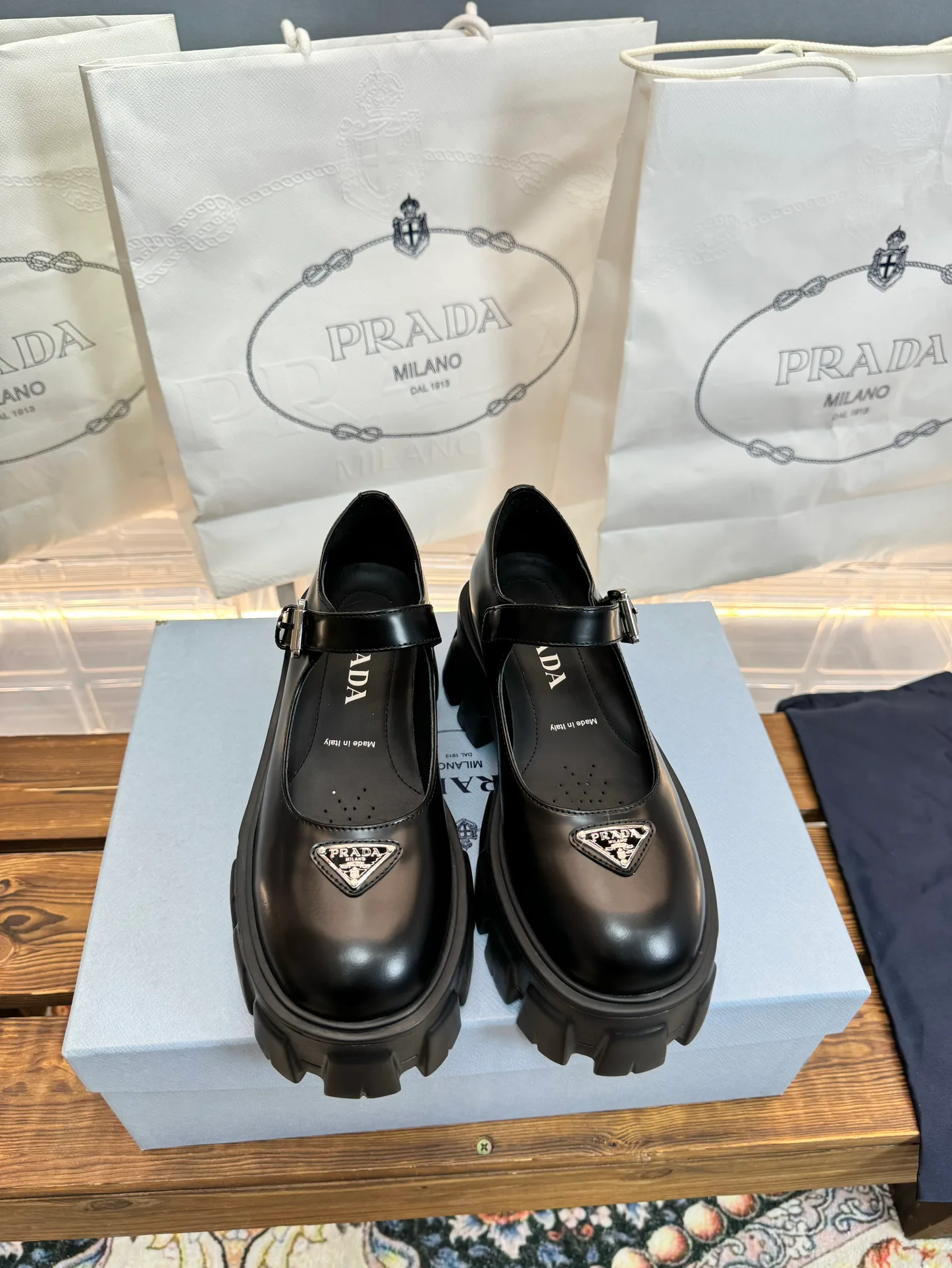 Лоферы Женские Prada