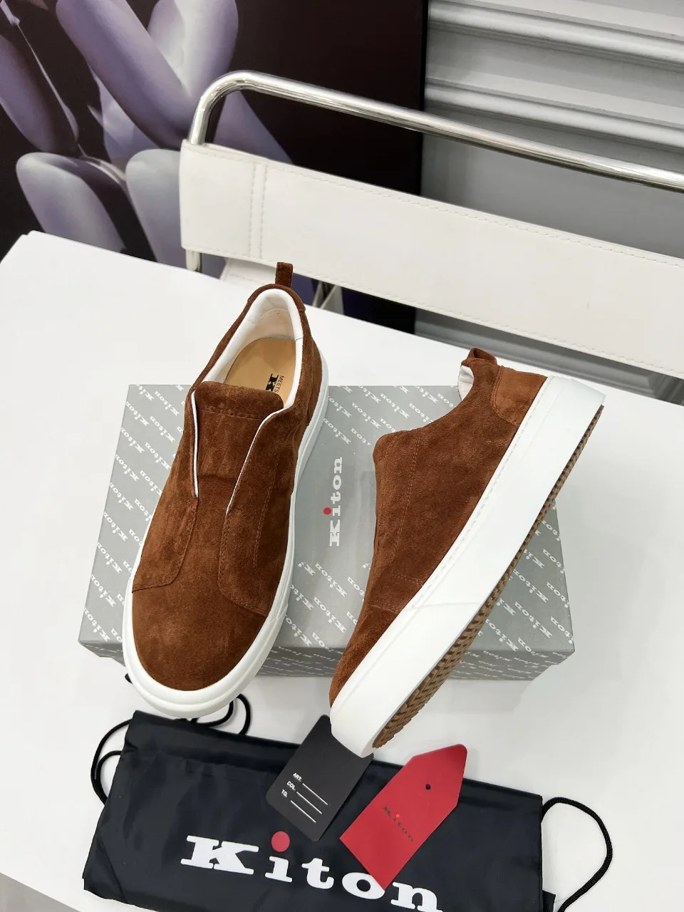 Кеды Мужские Kiton 75528