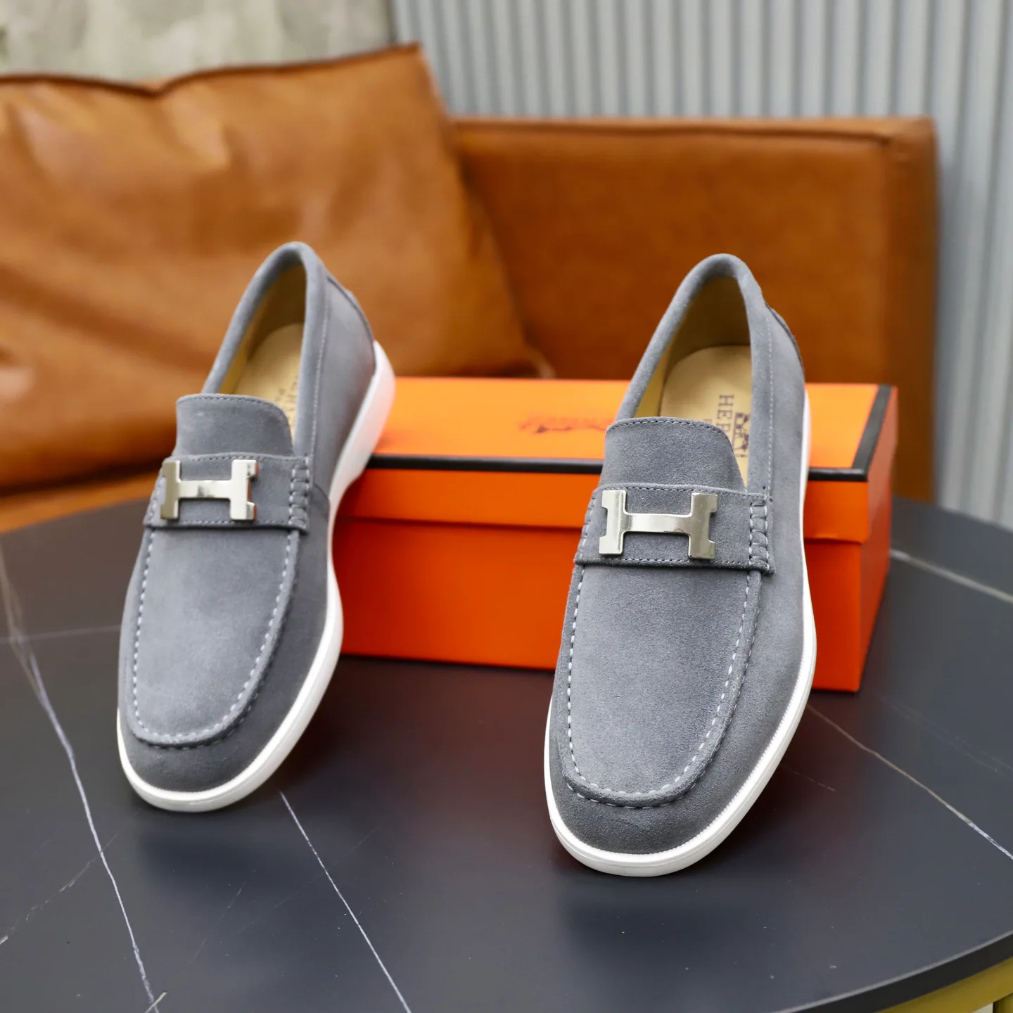 Лоферы И Туфли Мужские Hermes 18103090