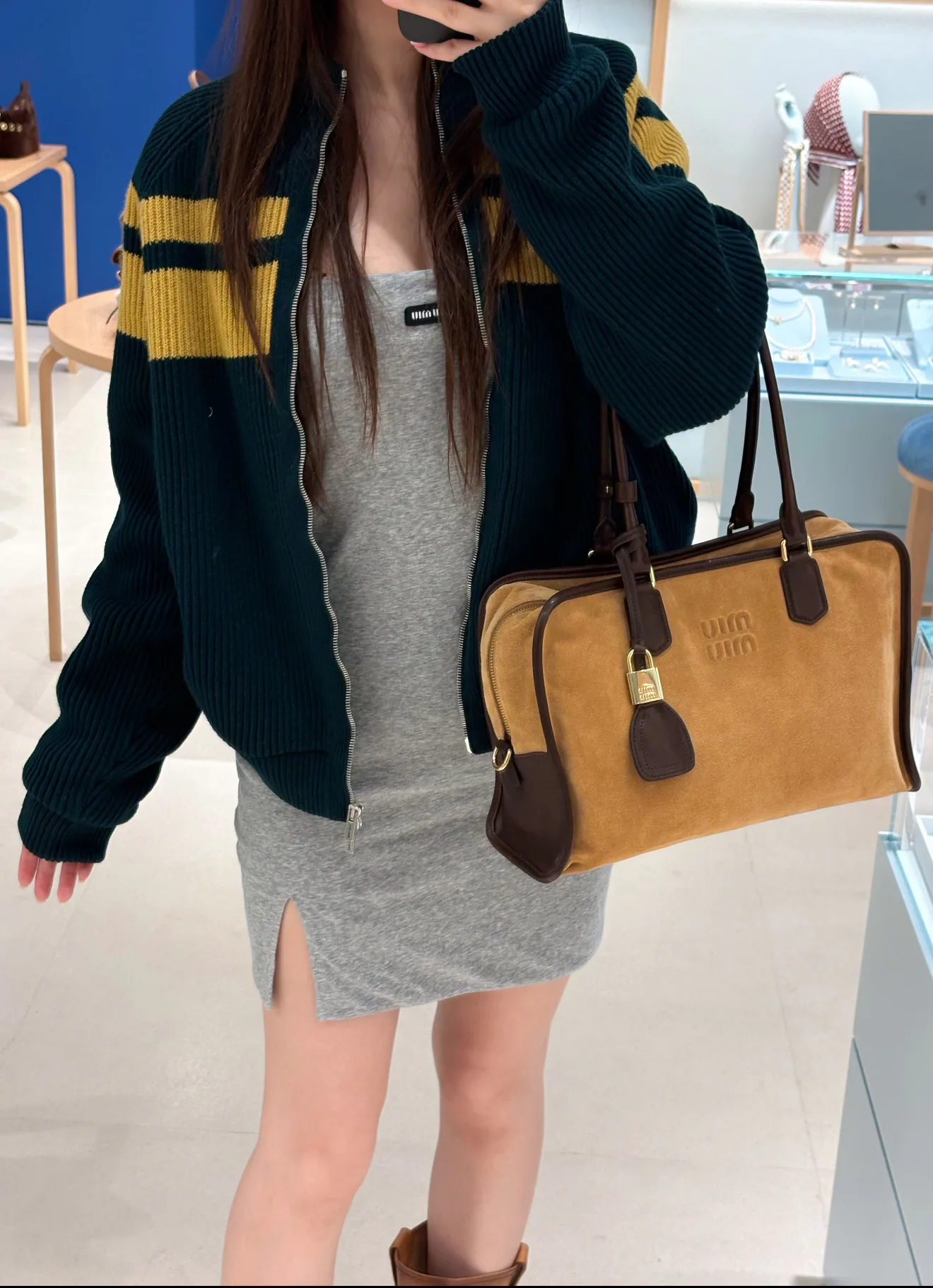 Куртки И Пуховики Женские Miu Miu 19001666