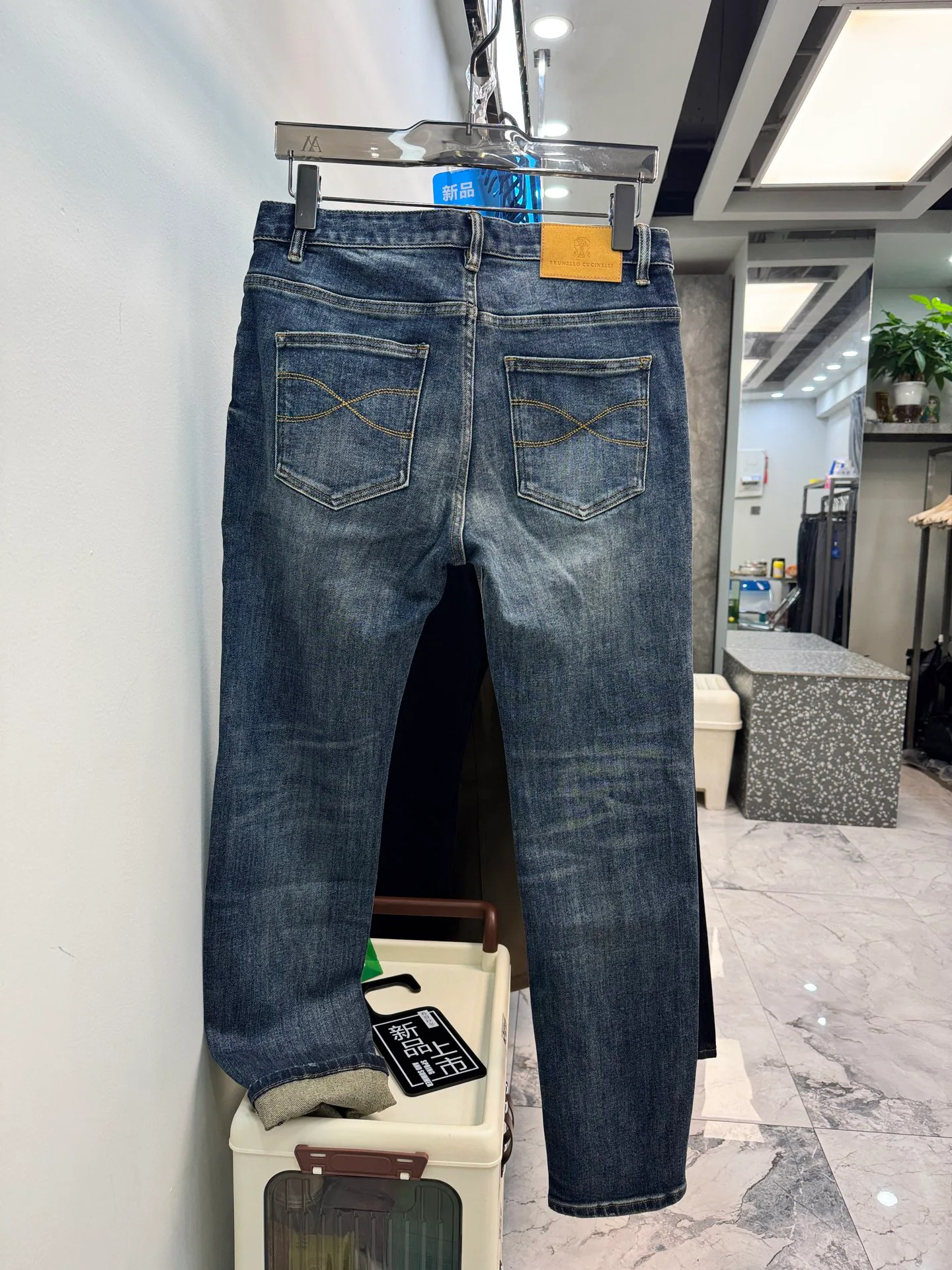 Джинсы Мужские Brunello Cucinelli 1566657