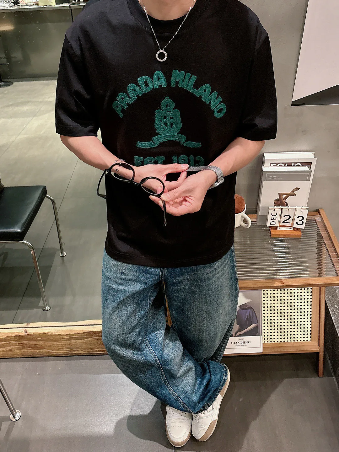 Футболки Мужские Prada 9465278