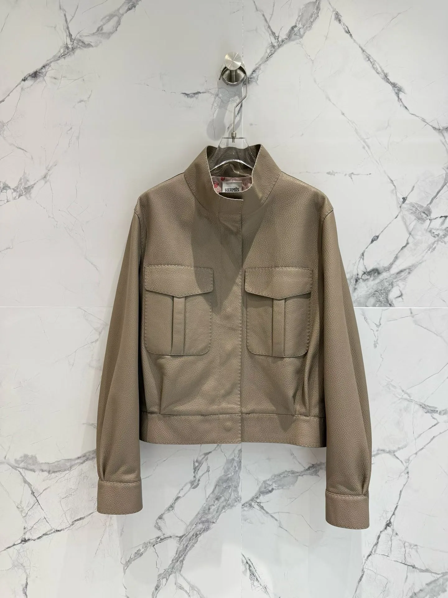 Кожаные Куртки И Дублёнки Женские Hermes 19253107