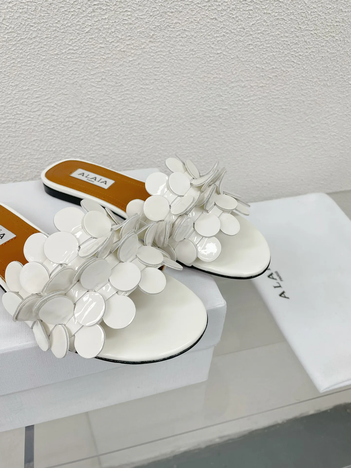 Шлепанцы Женские Alaia 23652