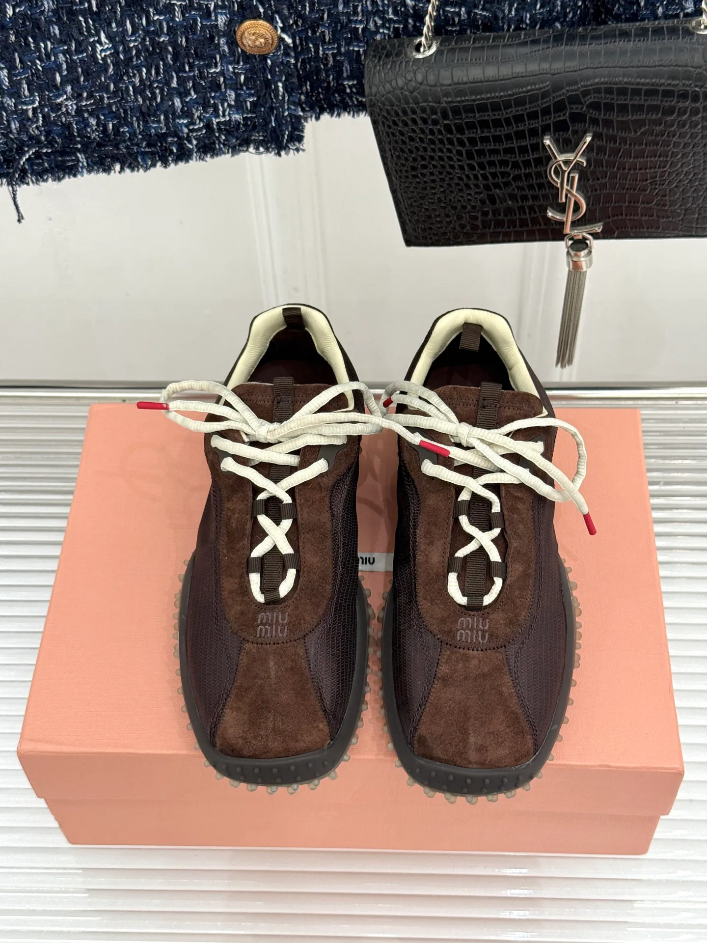 Кроссовки Женские Miu Miu 17596999