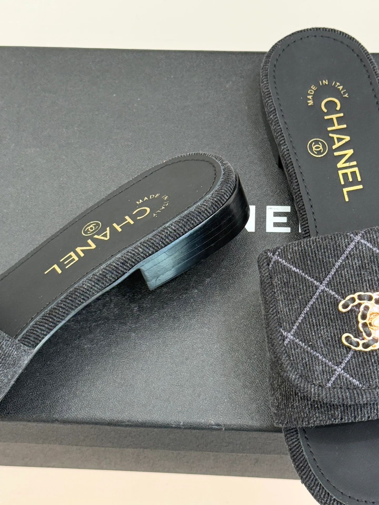 Шлепанцы Женские Chanel 9499382