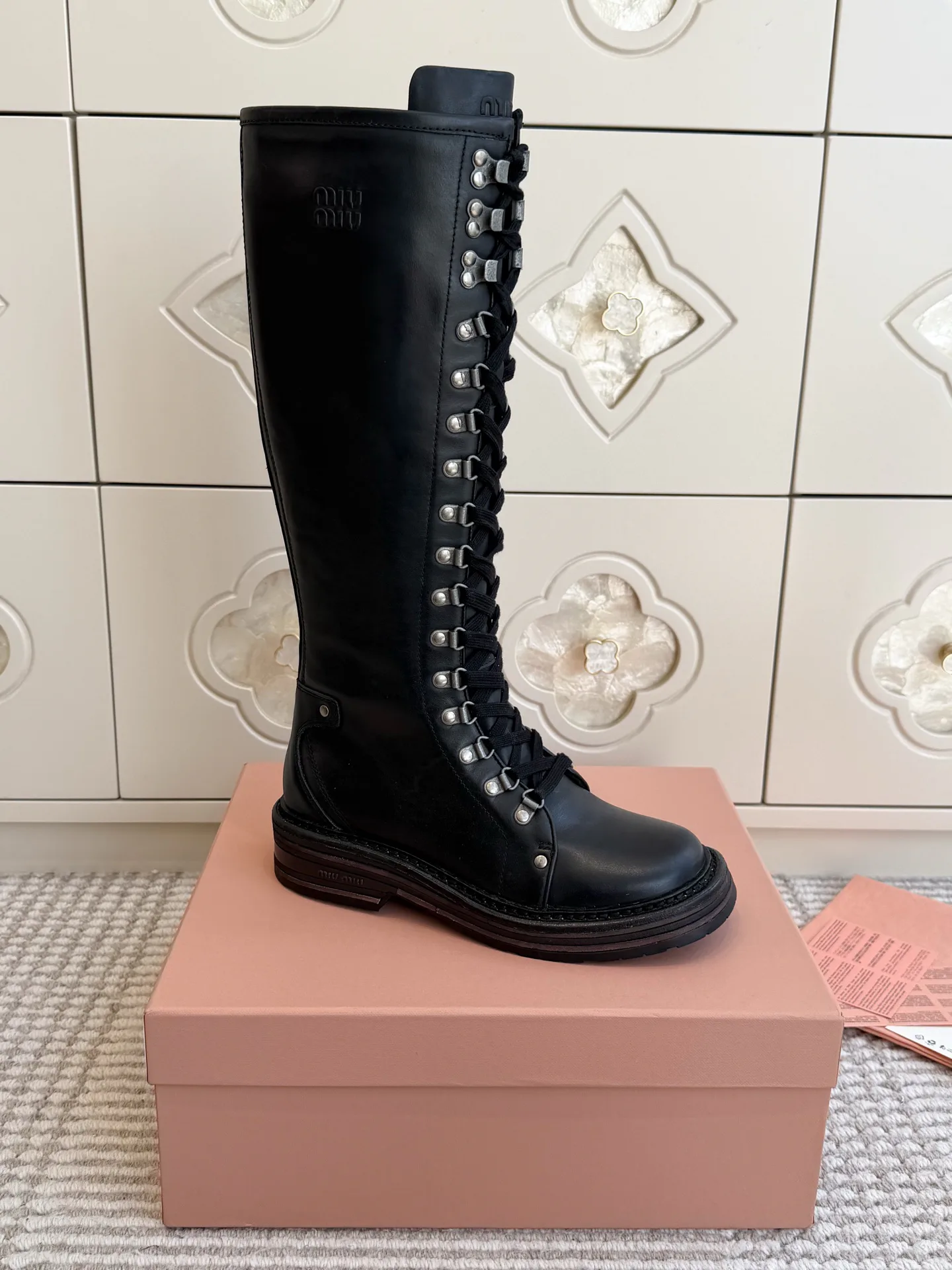 Ботинки Женские Miu Miu 17943217