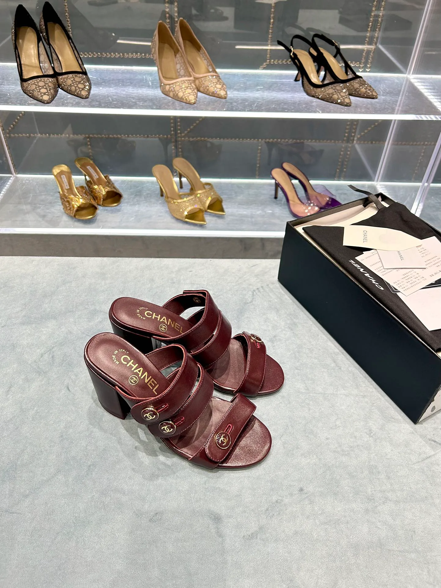 Босоножки Женские Chanel 10245363