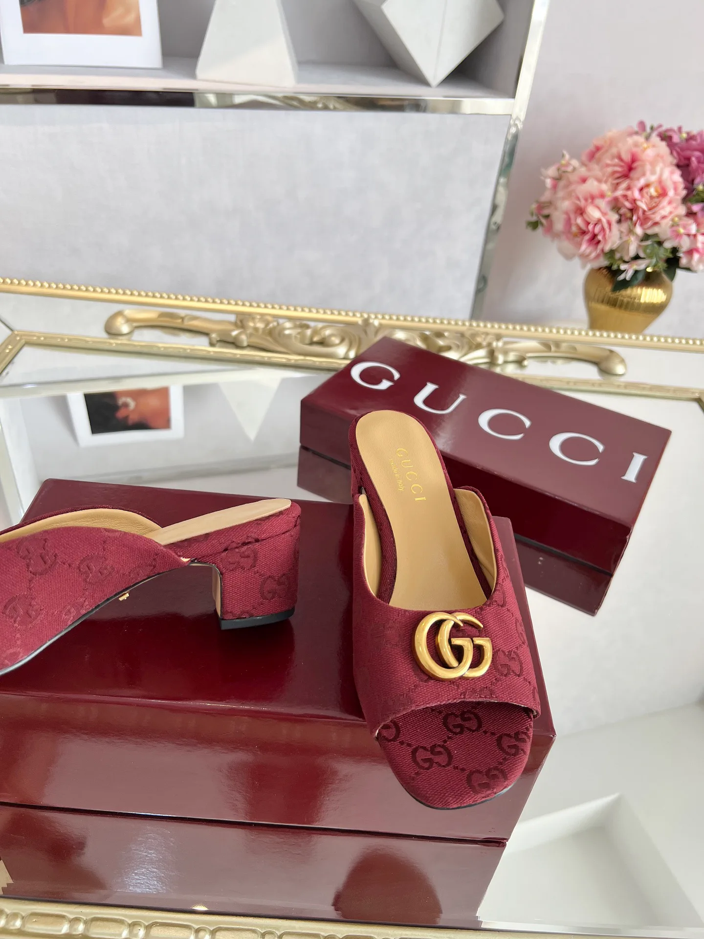 Босоножки Женские Gucci 2226947