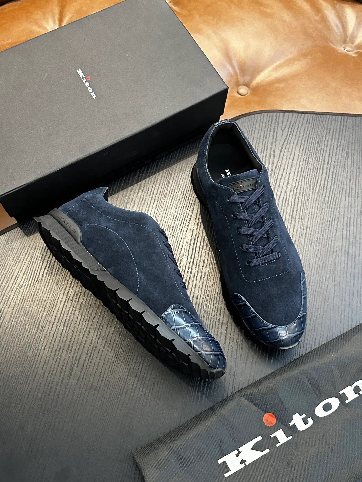 Кроссовки Мужские Kiton 1887383