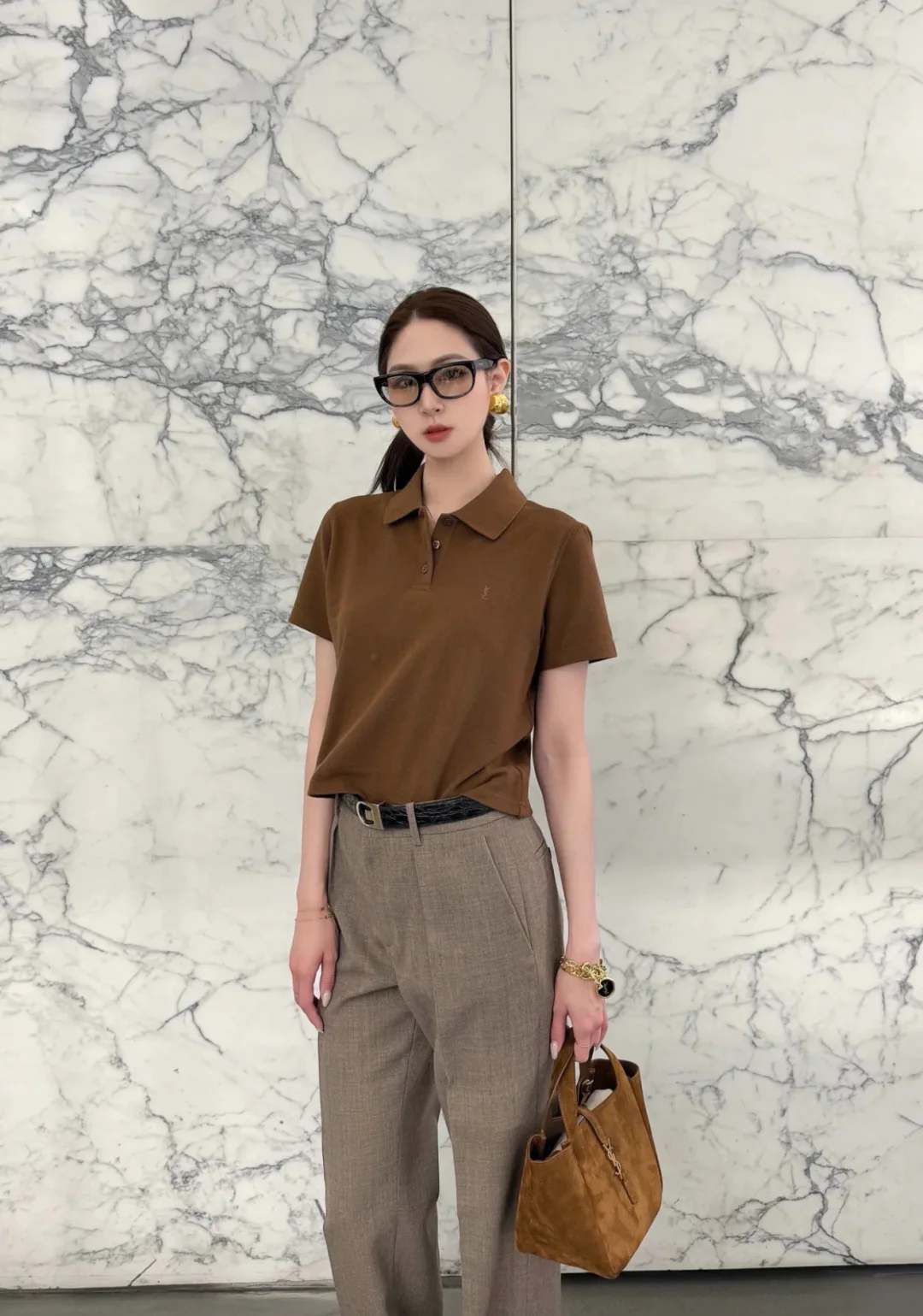 Рубашки Женские Saint Laurent 17183919