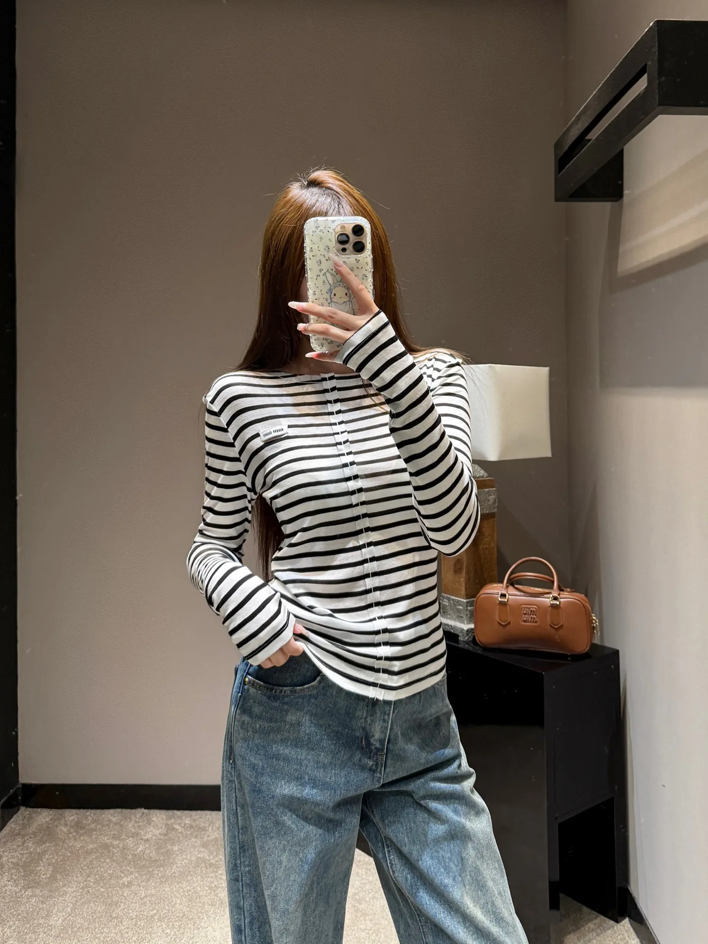 Лонгсливы Женские Miu Miu 11266342