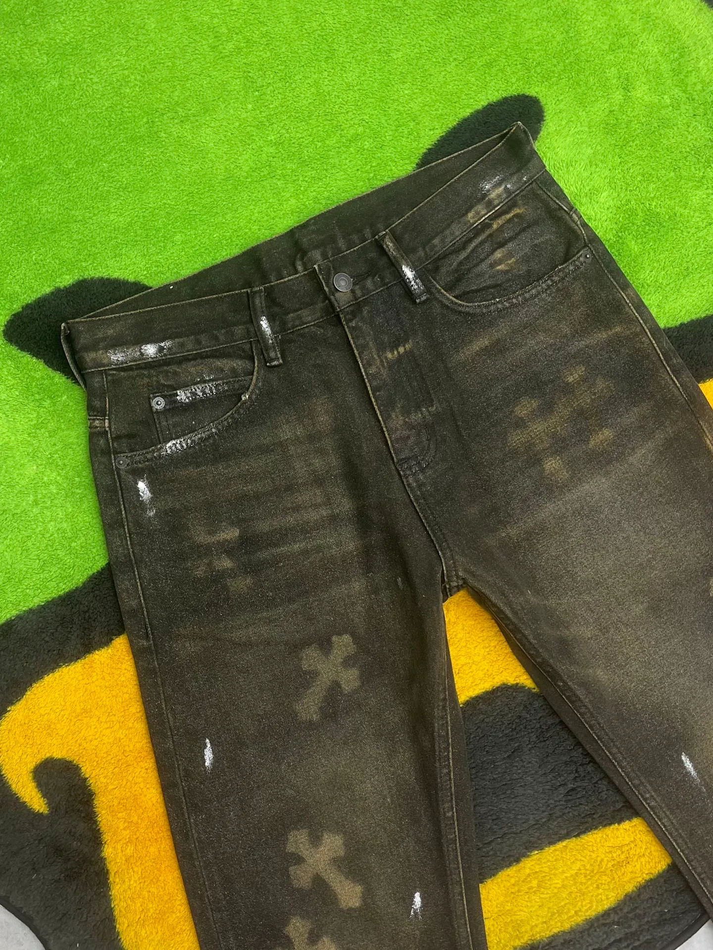 Джинсы Женские Chrome Hearts 906641