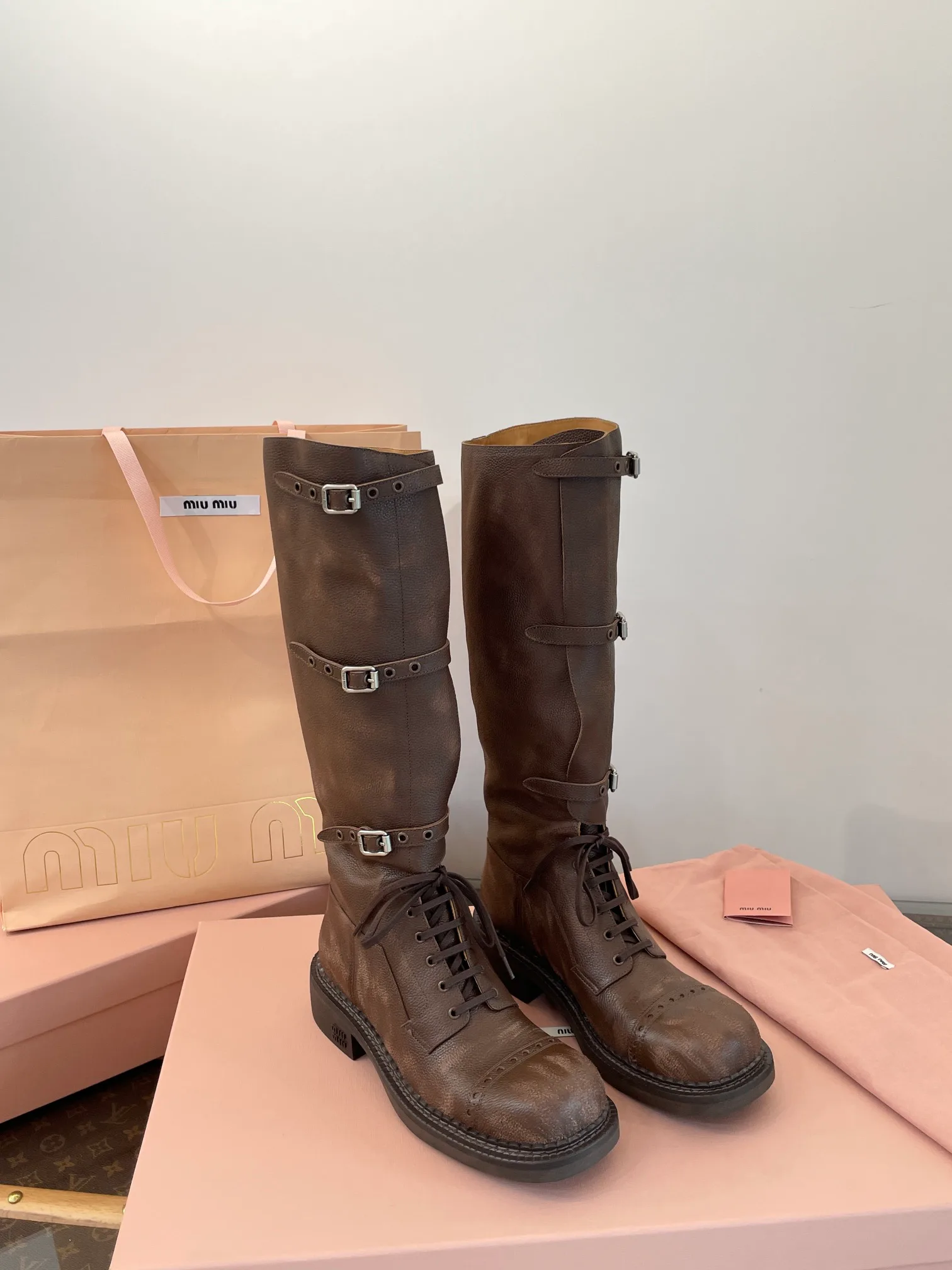 Сапоги Женские Miu Miu 18132668