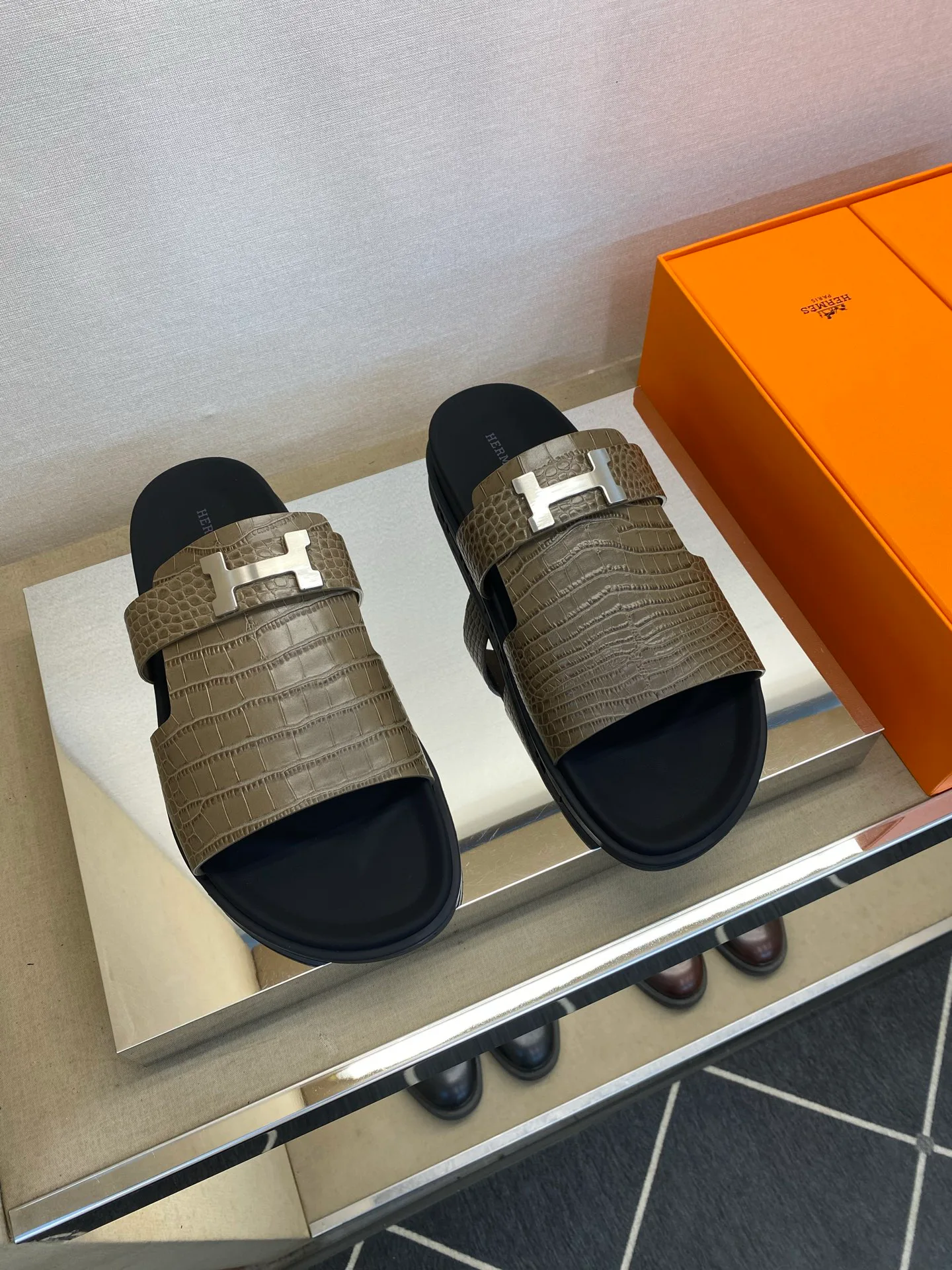 Сандалии Мужские Hermes 13440995