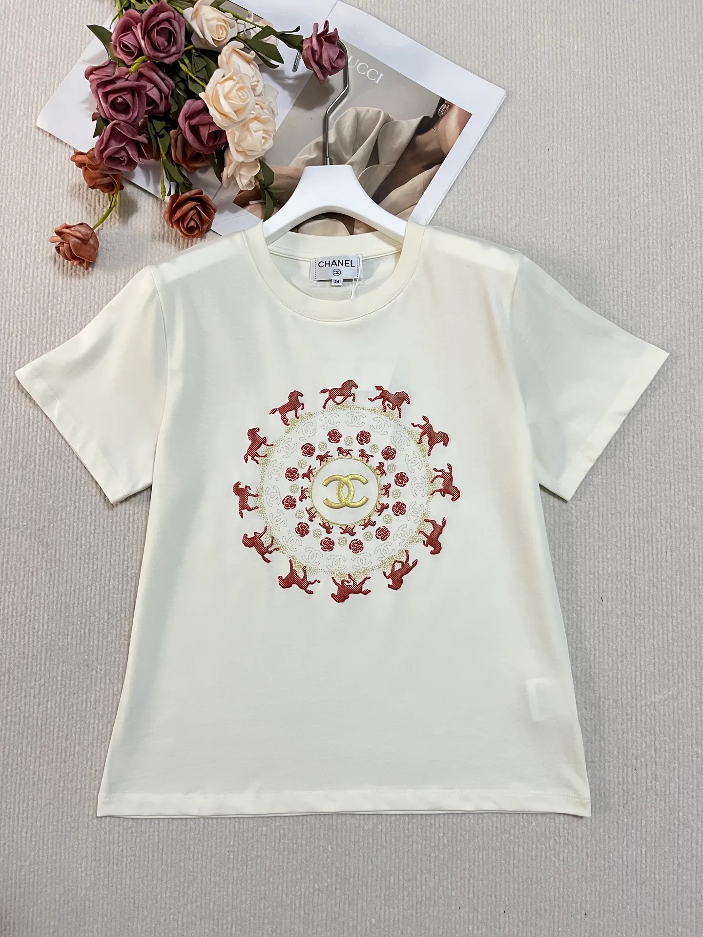 Футболки Женские Chanel 5234613