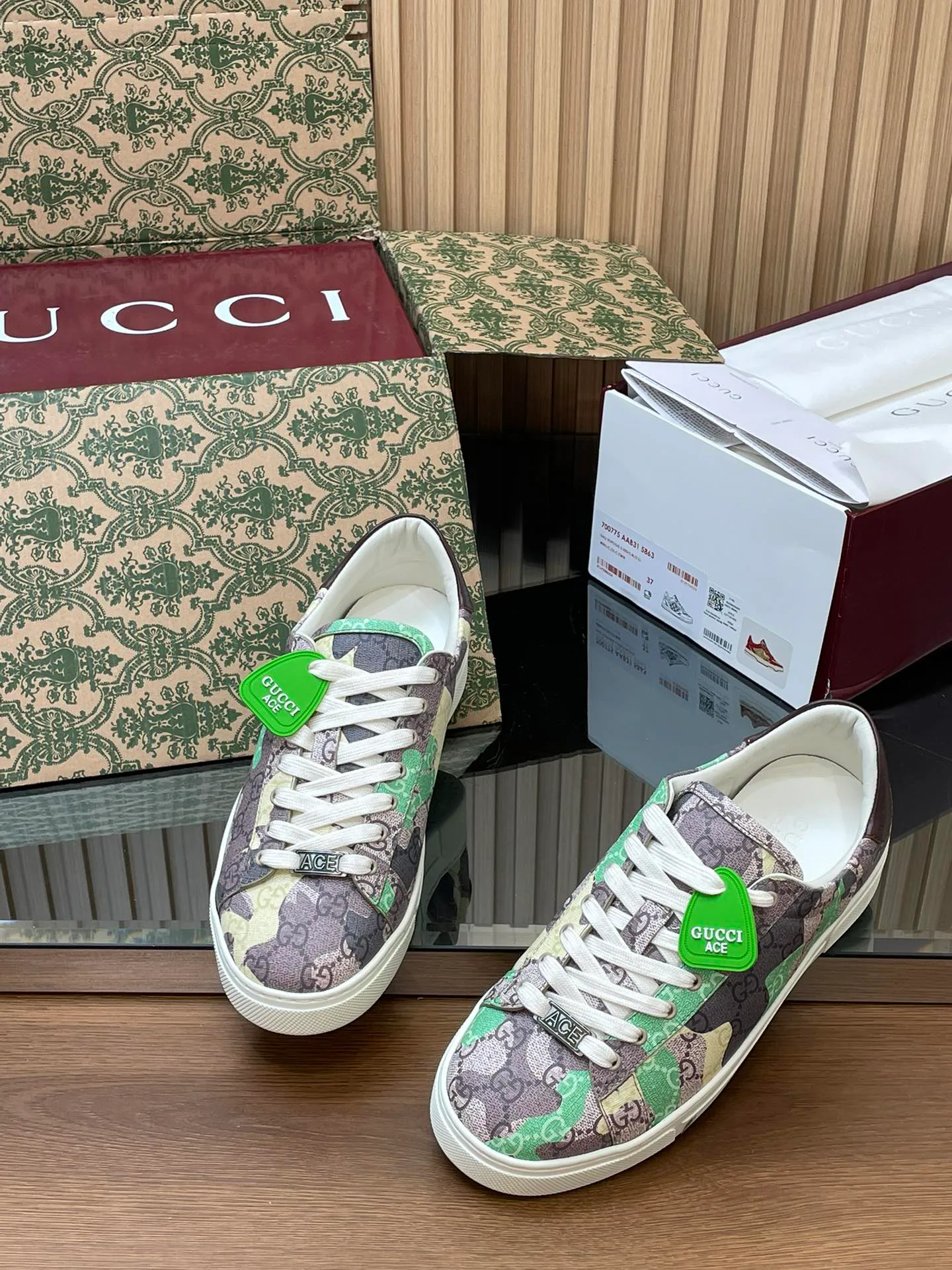 Кроссовки Мужские Gucci 3443591
