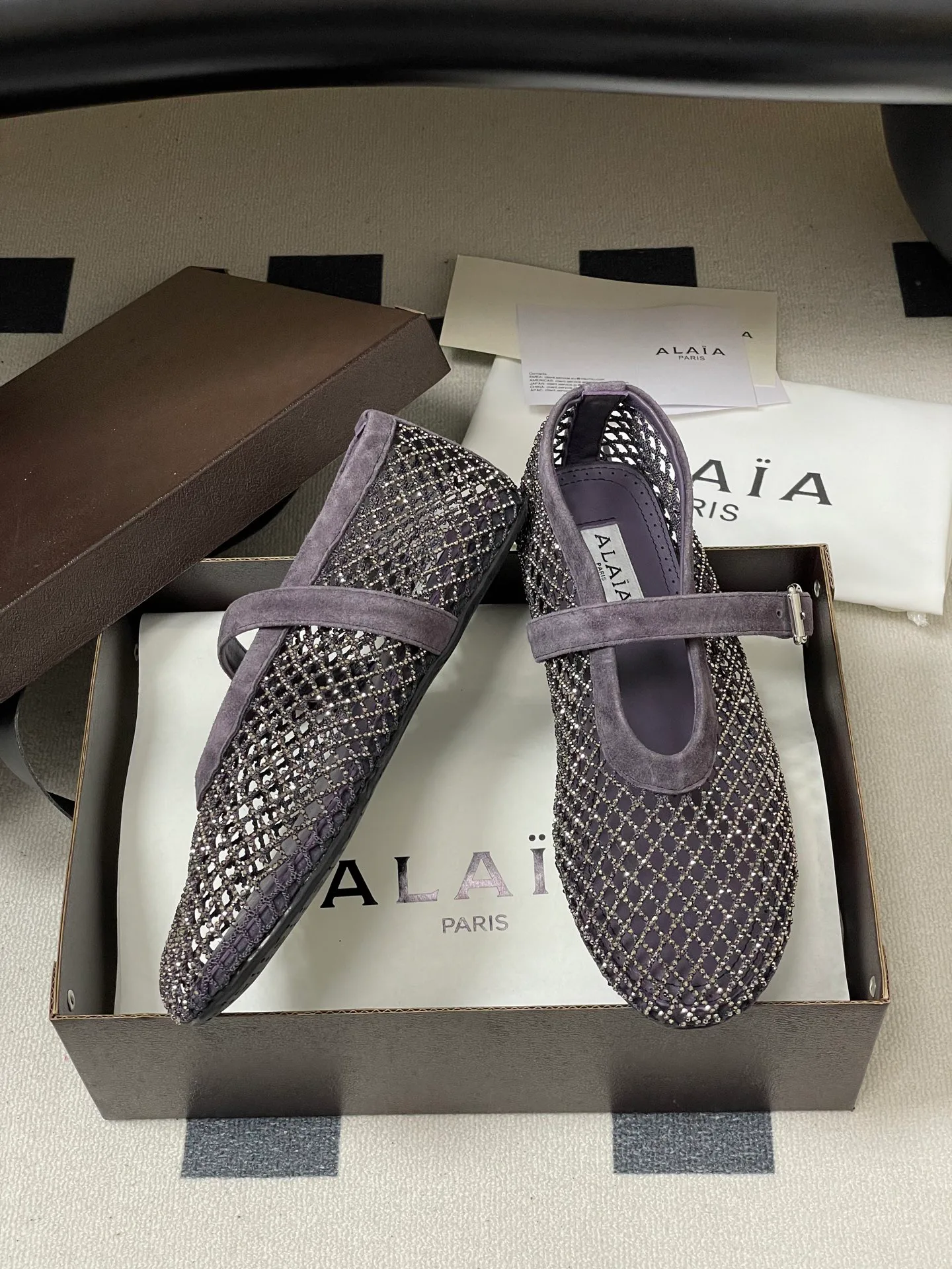 Балетки Женские Alaia 668707
