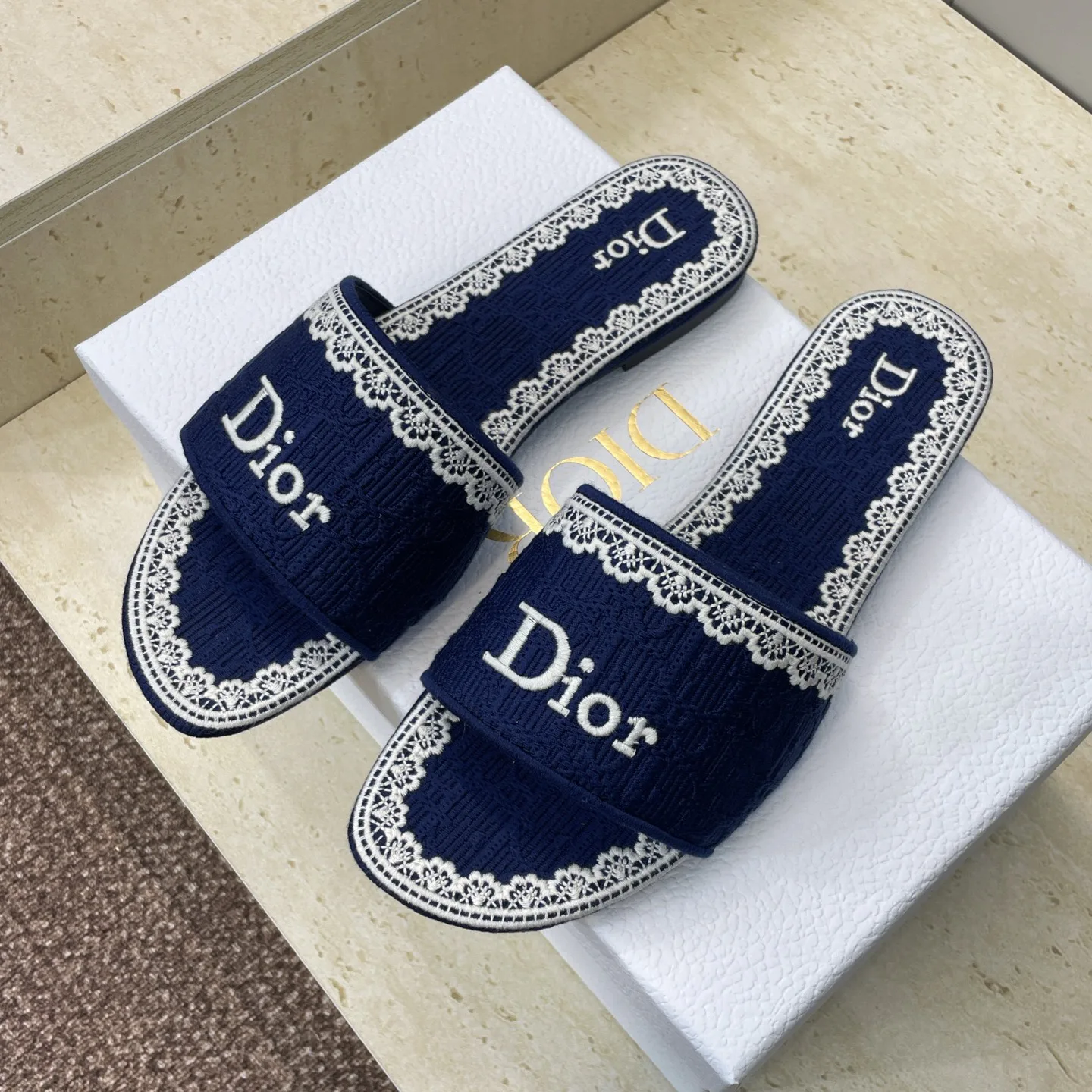 Шлепанцы Женские Christian Dior 1262082