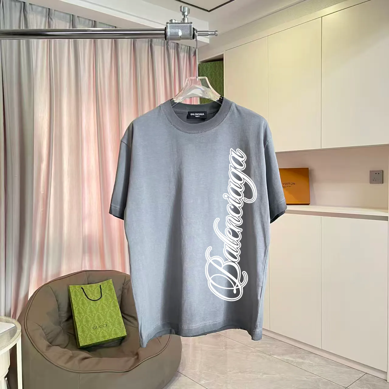 Футболки Мужские Balenciaga 4034678