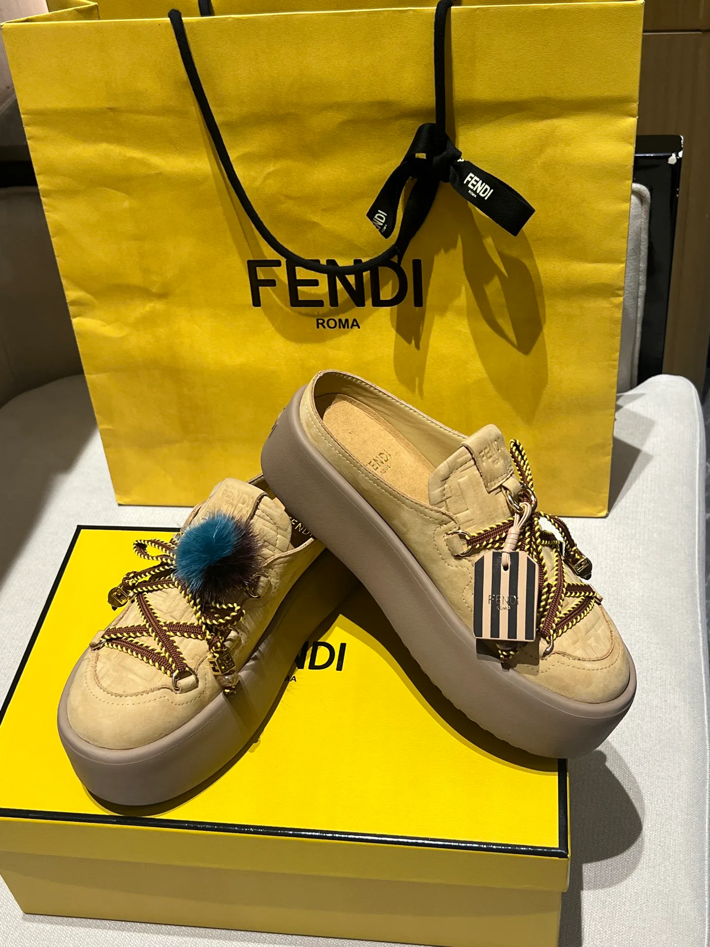 Мюли И Сабо Женские Fendi 3500774