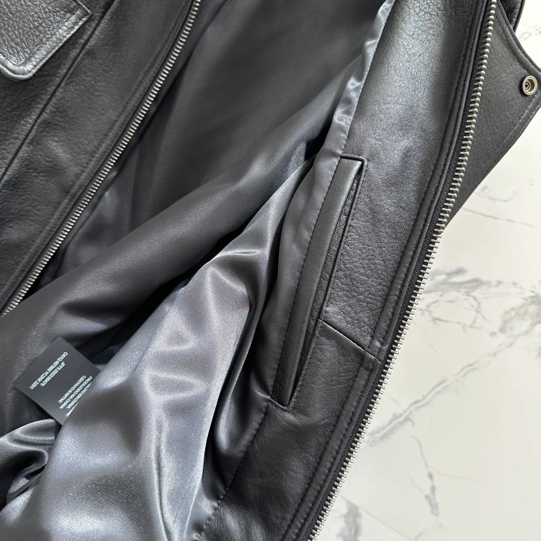 Кожаные Куртки И Дублёнки Женские Saint Laurent 11544785