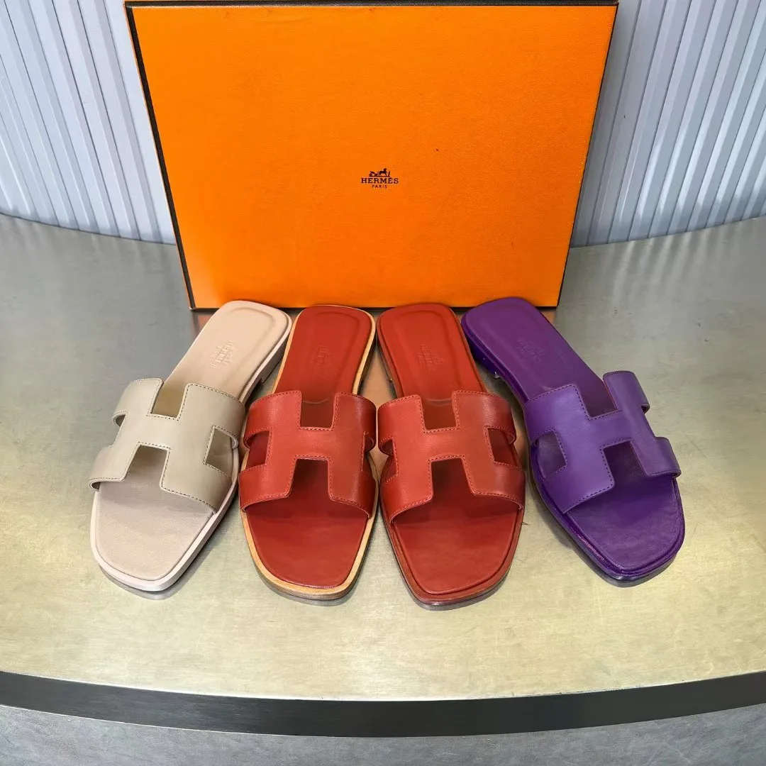 Шлепанцы Женские Hermes 64788