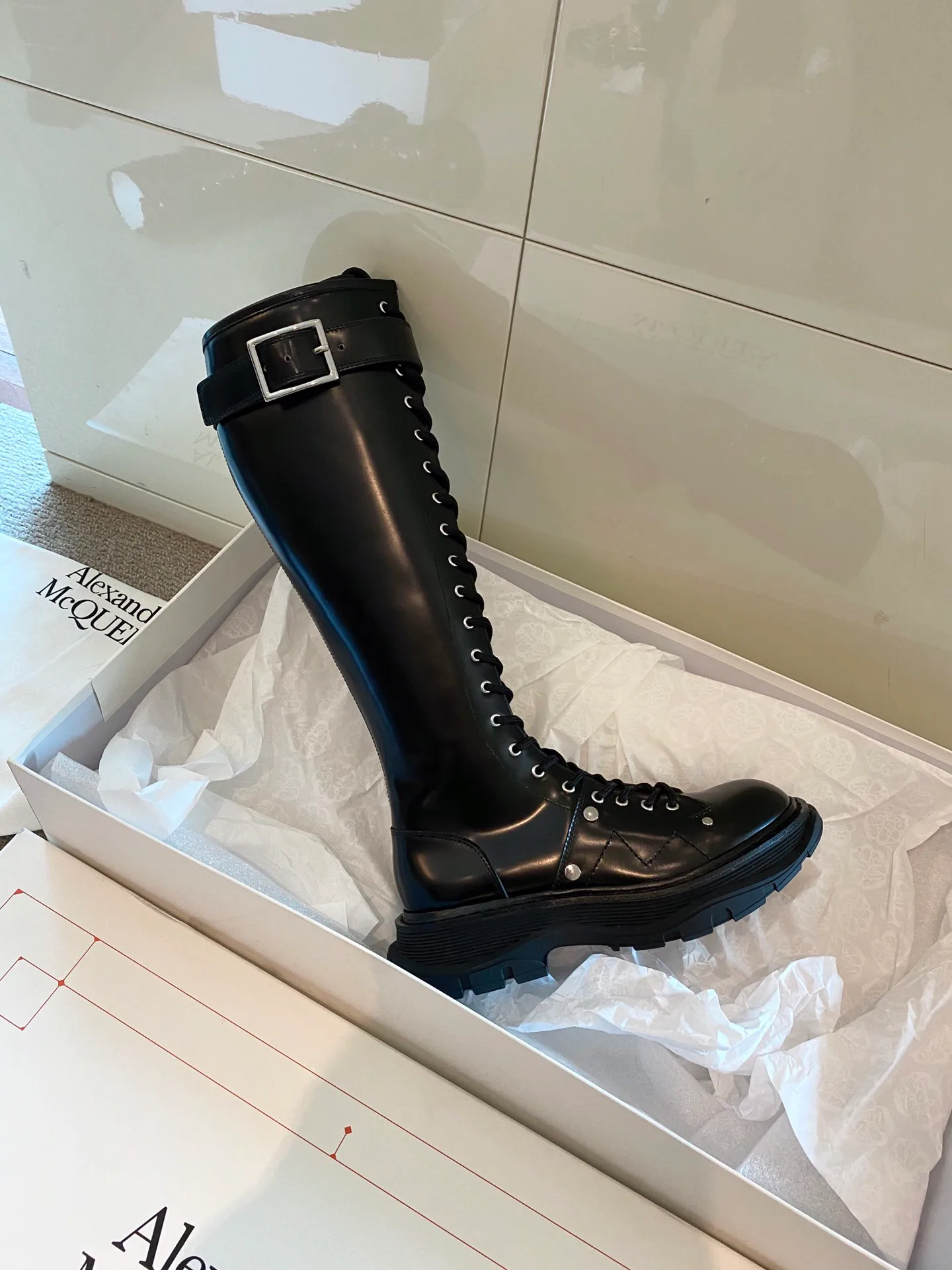 Сапоги Женские Alexander Mcqueen 529818