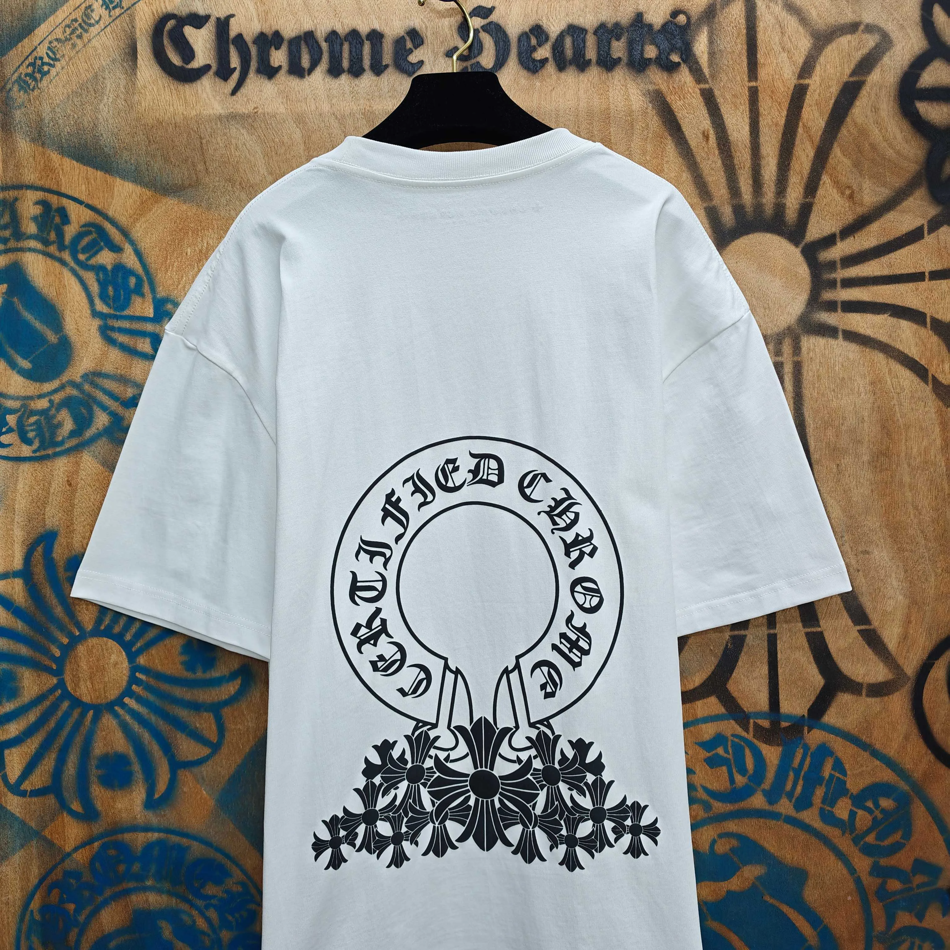 Лонгсливы Мужские Chrome Hearts 12315830