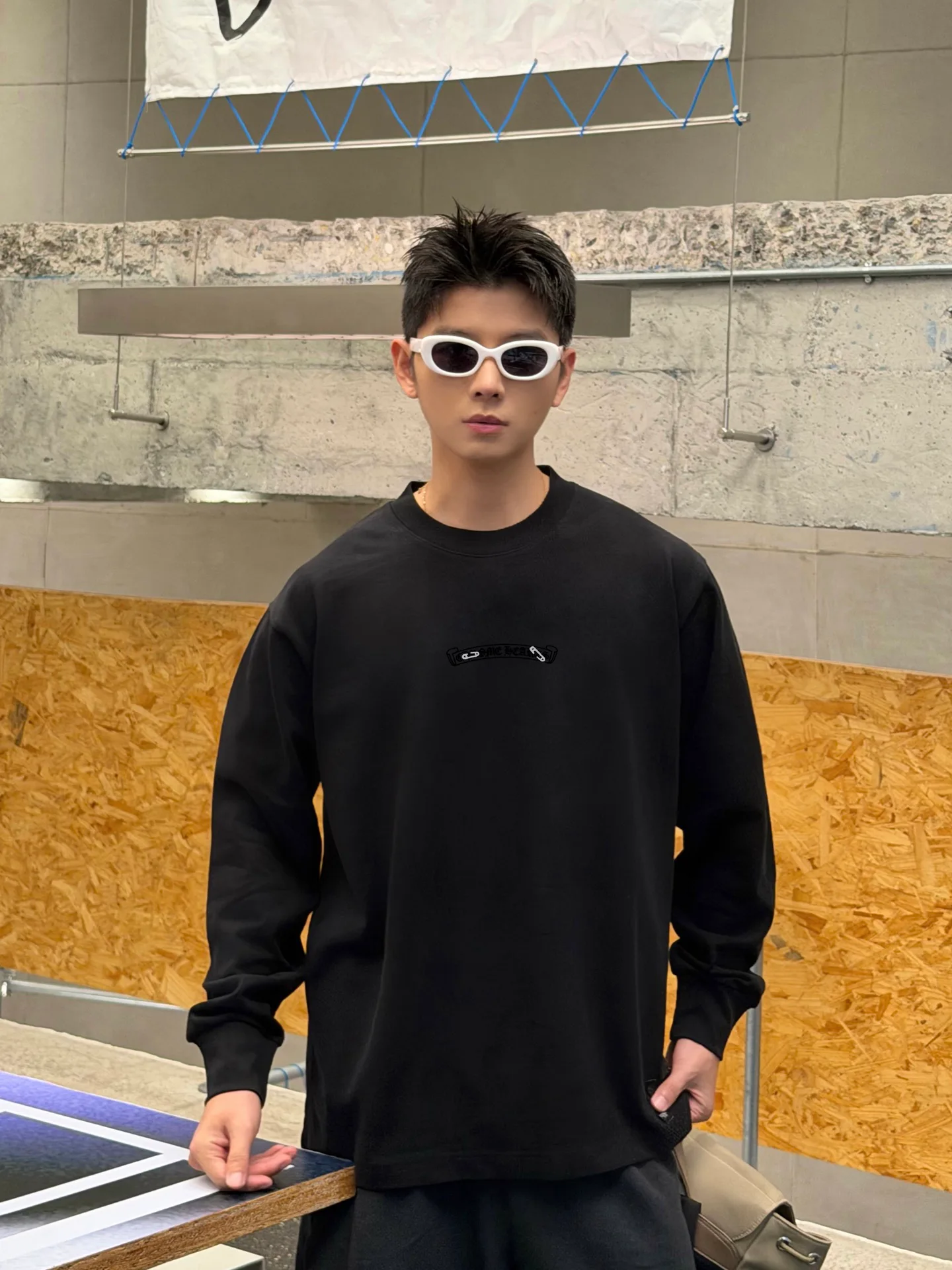 Лонгсливы Мужские Chrome Hearts 792638