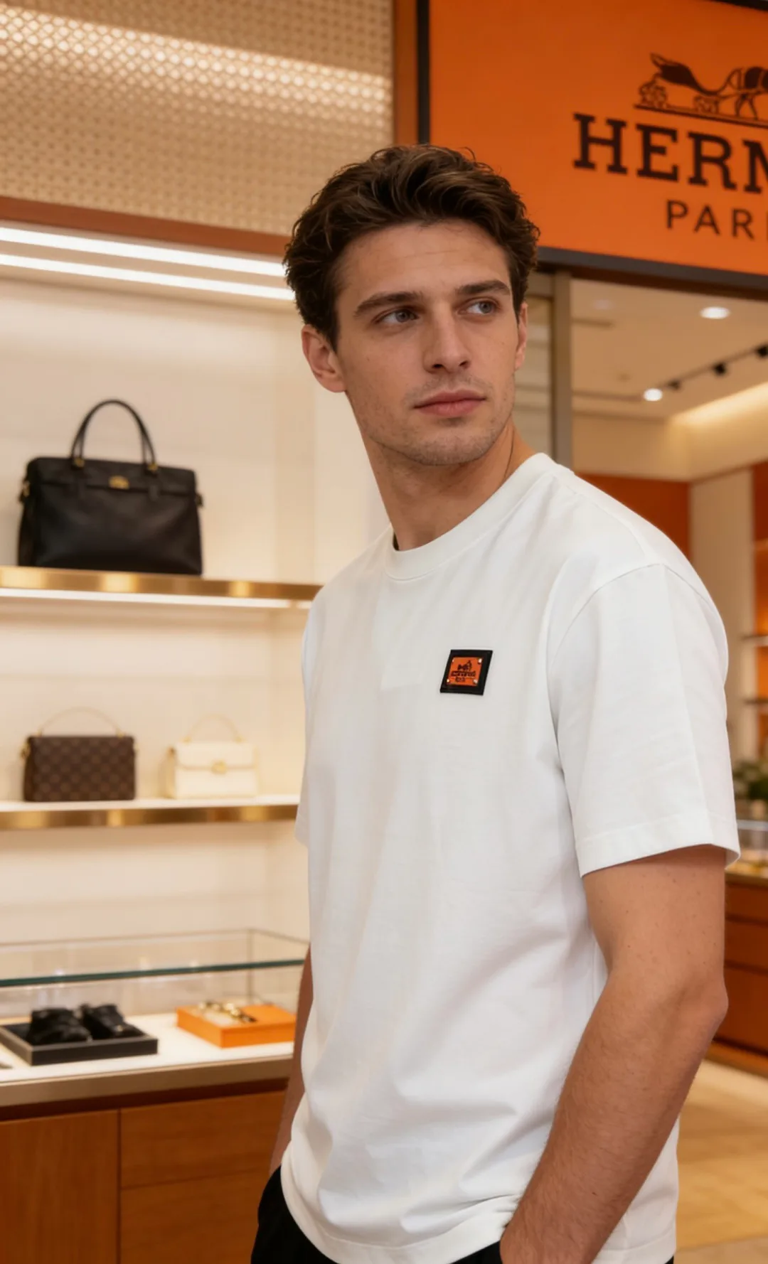 Футболки Мужские Hermes 13442027