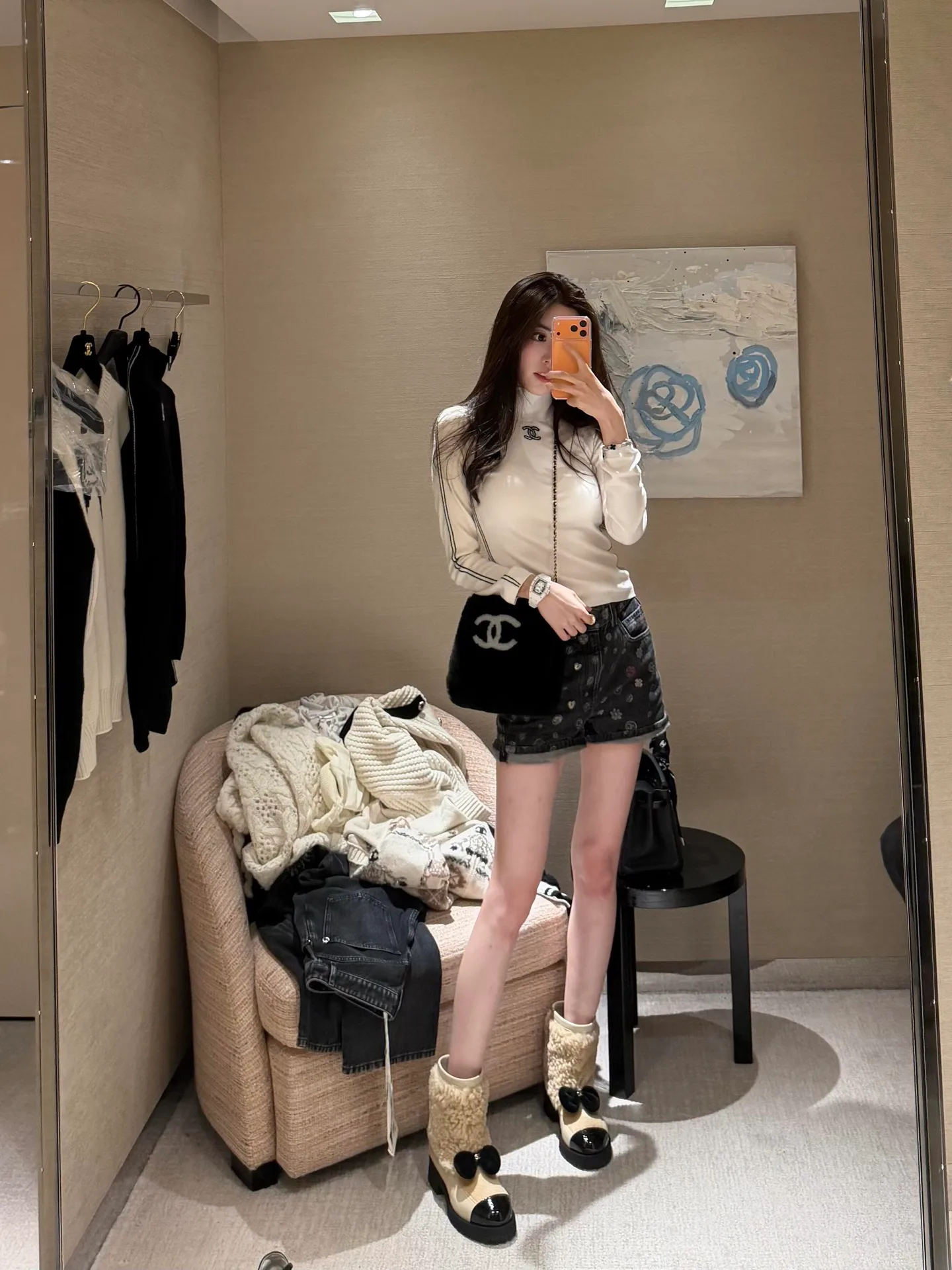 Шорты Женские Chanel 11573914