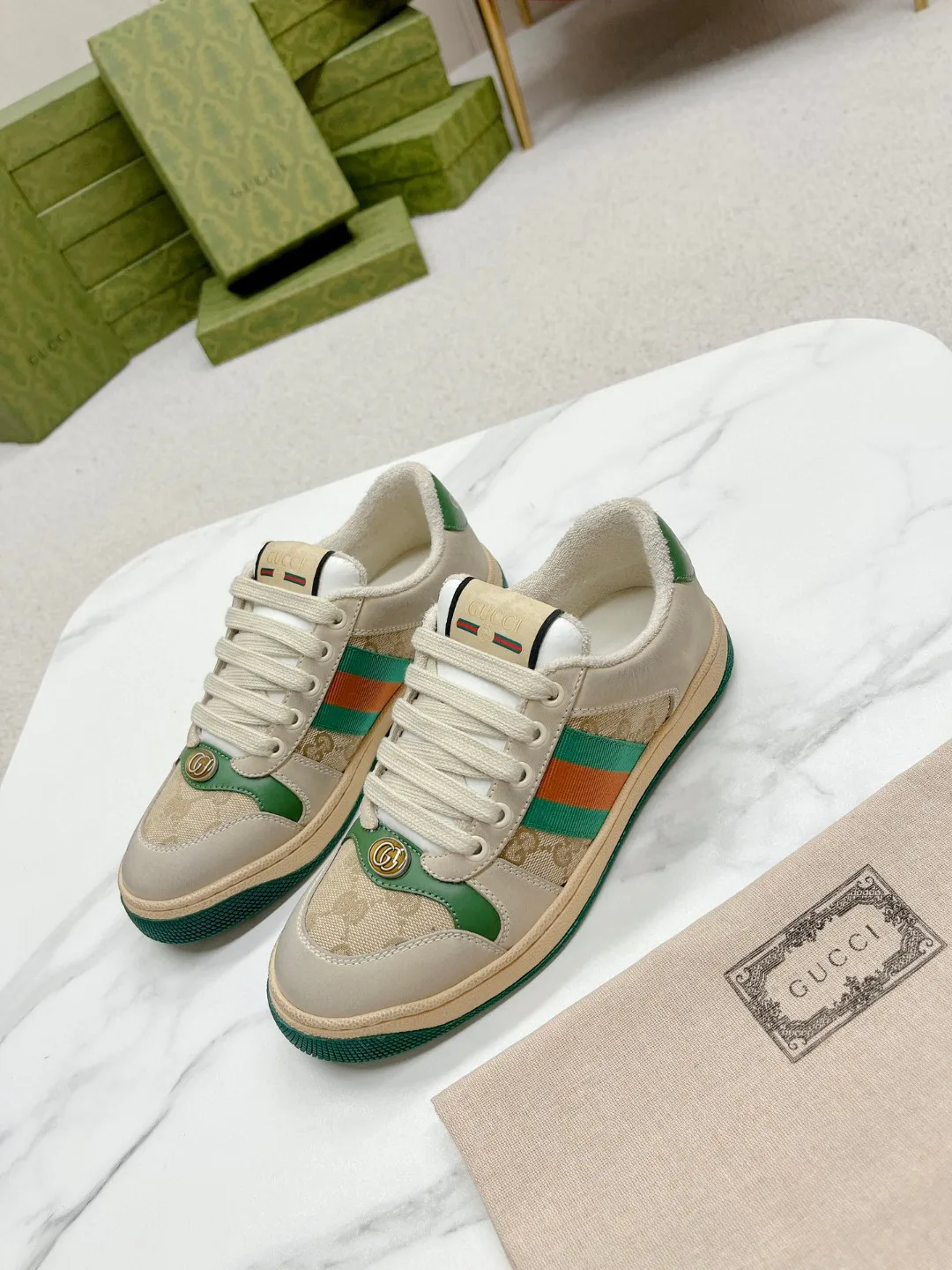 Кеды Женские Gucci 4784294
