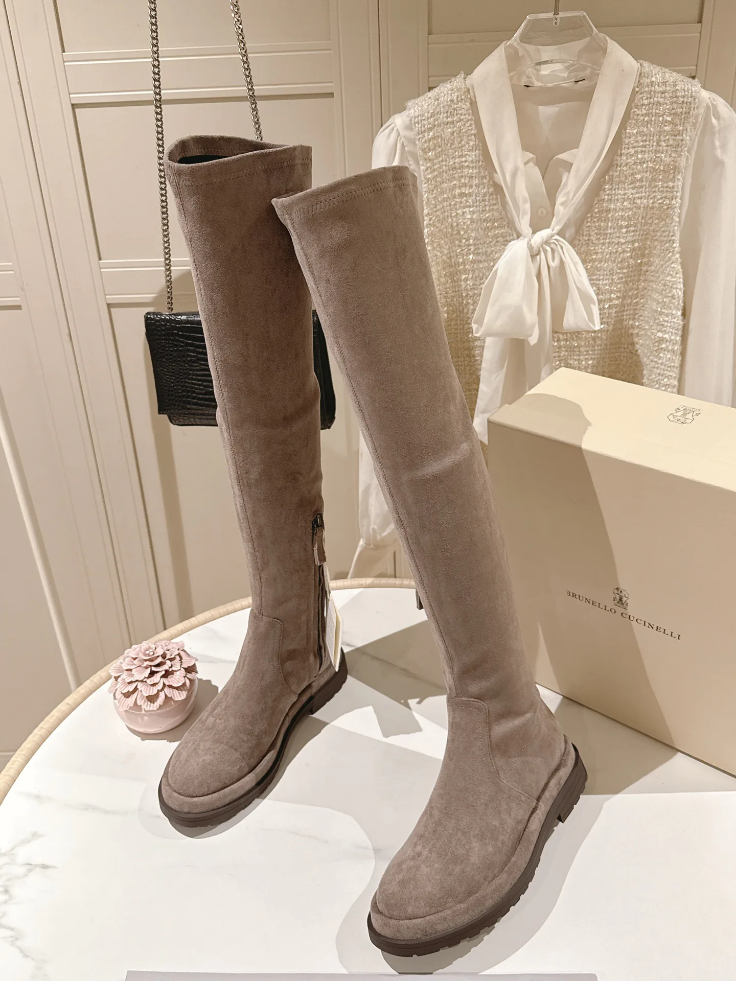 Сапоги Женские Brunello Cucinelli 18217314