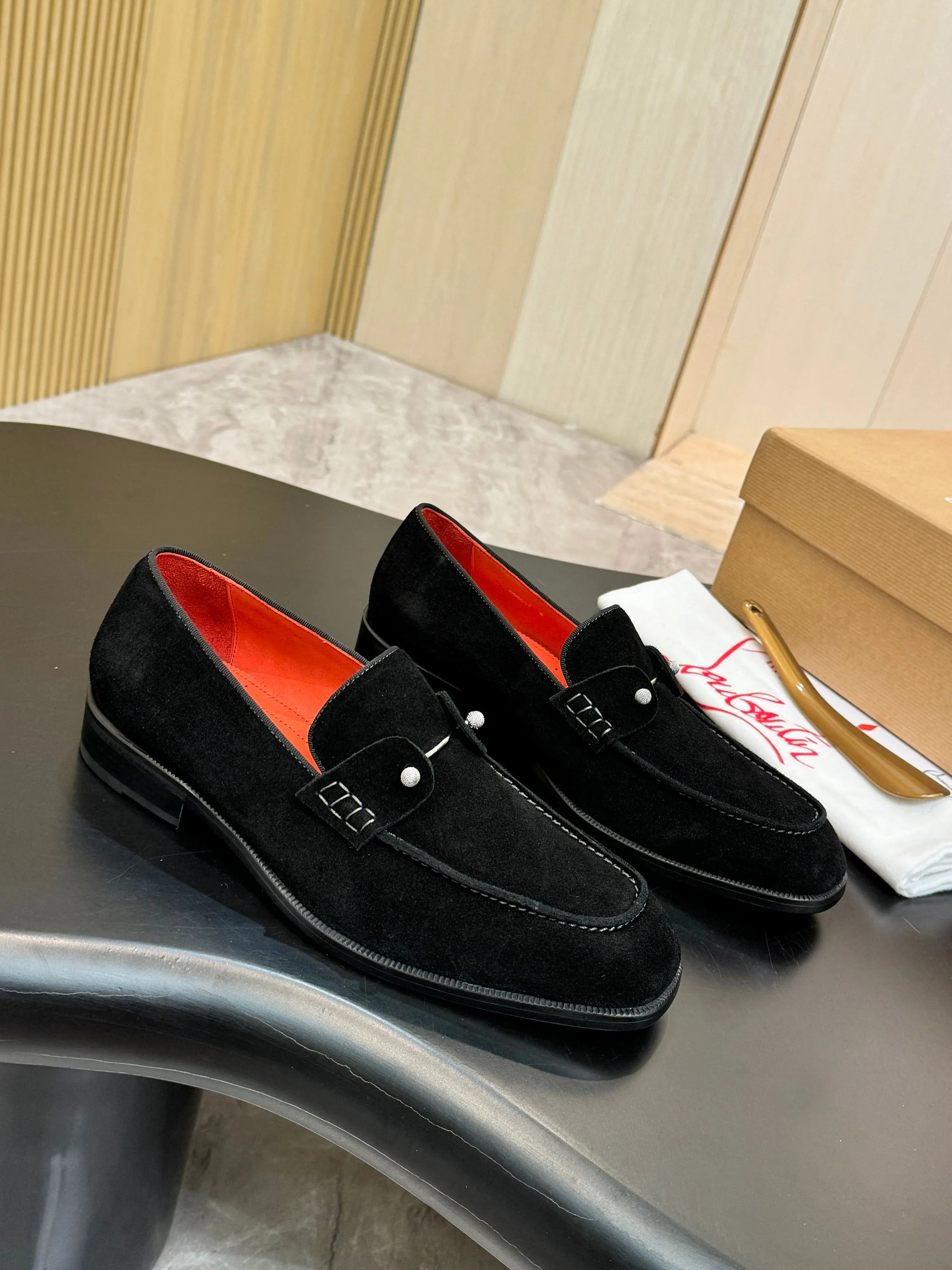 Лоферы И Туфли Мужские Christian Louboutin 18117282
