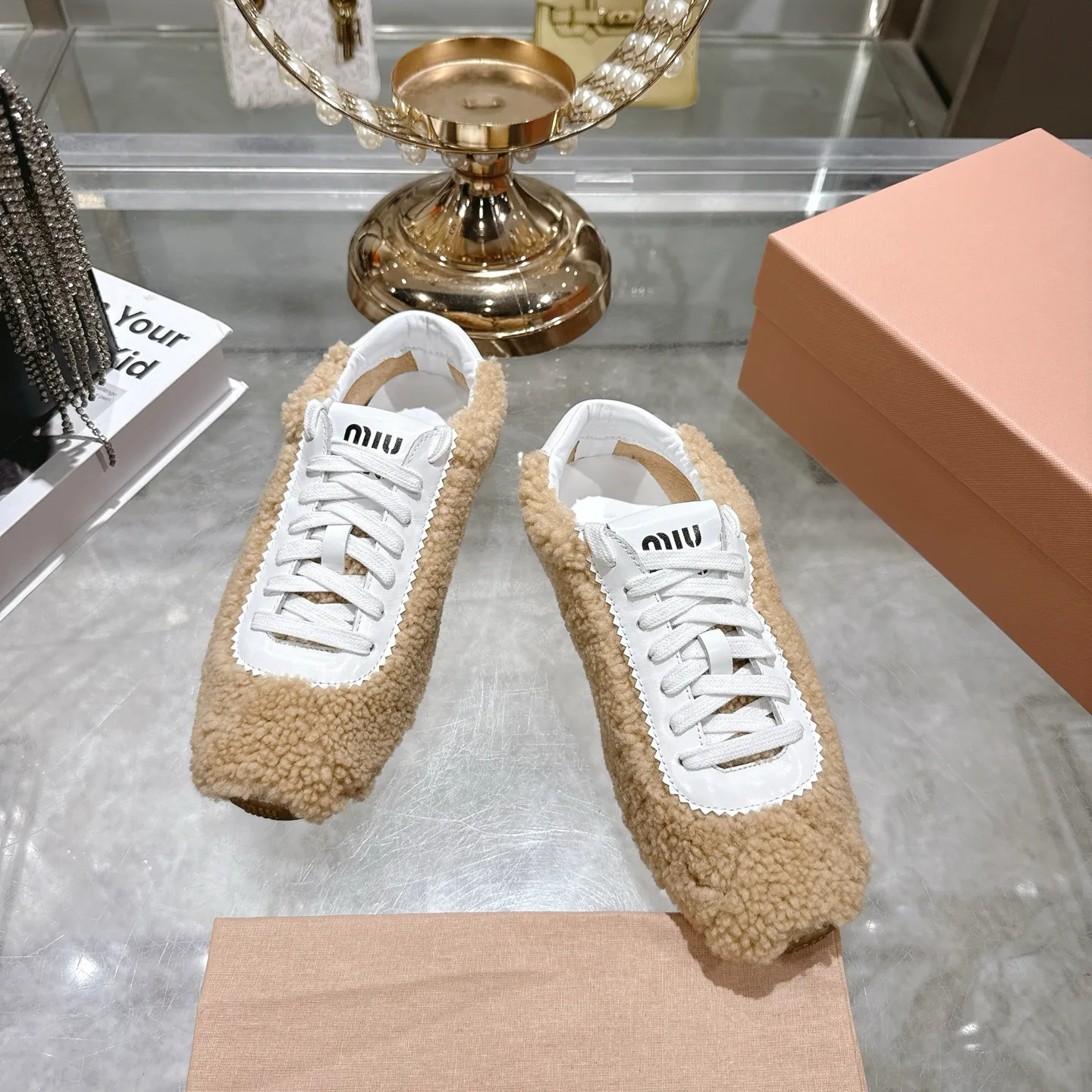 Кроссовки Женские Miu Miu 397944