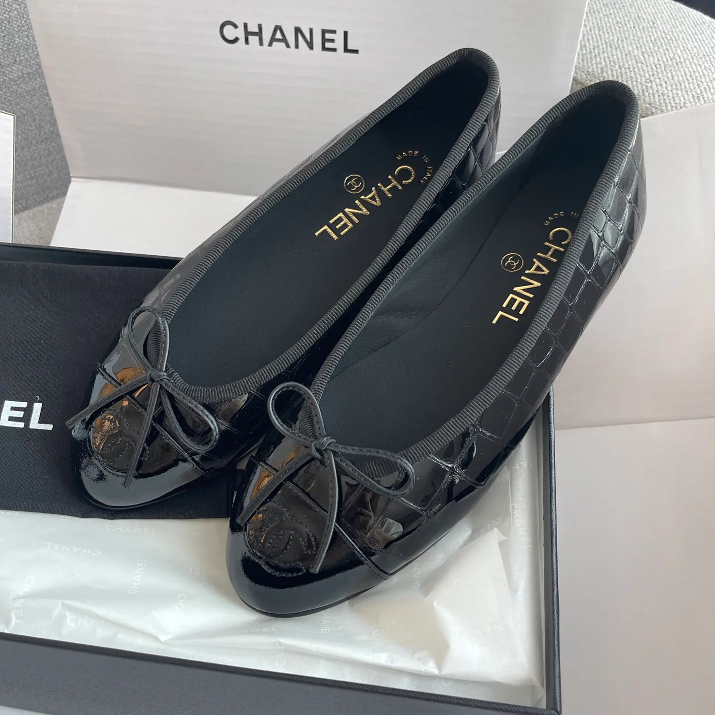 Балетки Женские Chanel 17643465