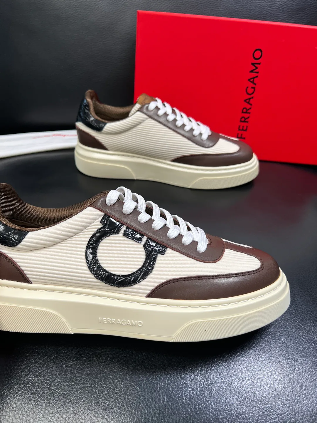 Кеды Мужские Salvatore Ferragamo 420077