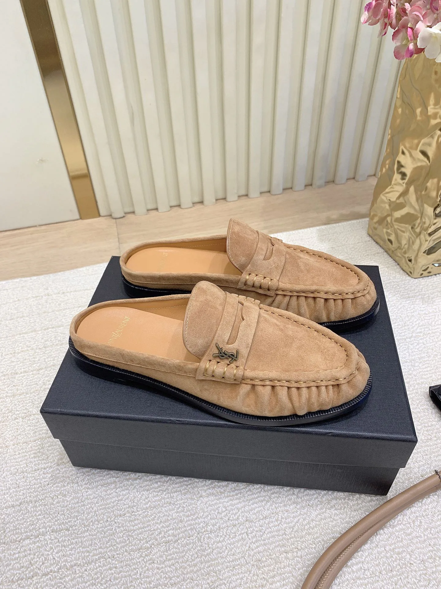 Лоферы И Мокасины Женские Saint Laurent 4561011