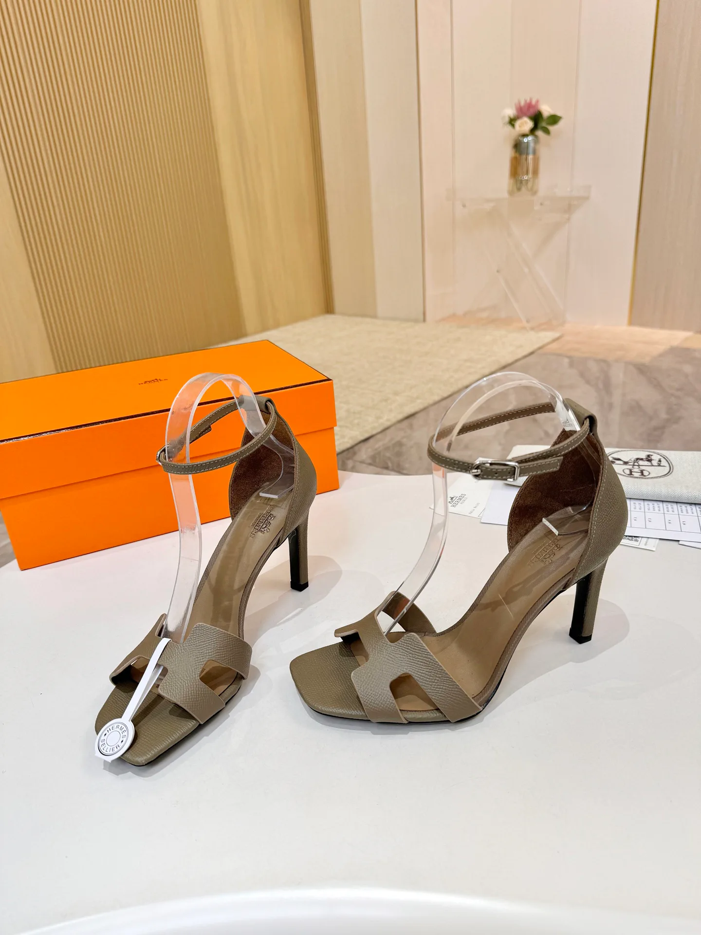 Босоножки Женские Hermes 10417153