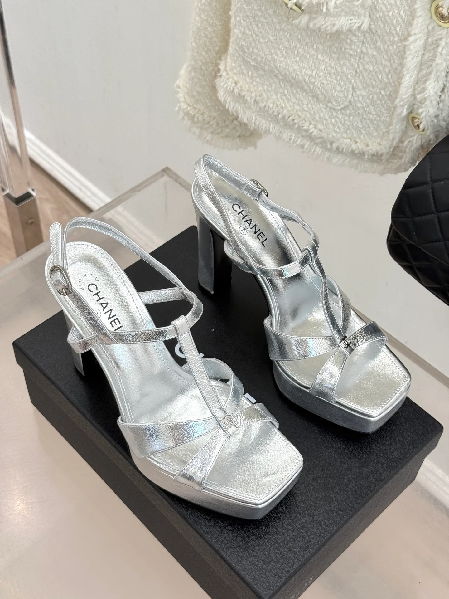 Босоножки Женские Chanel 12958090