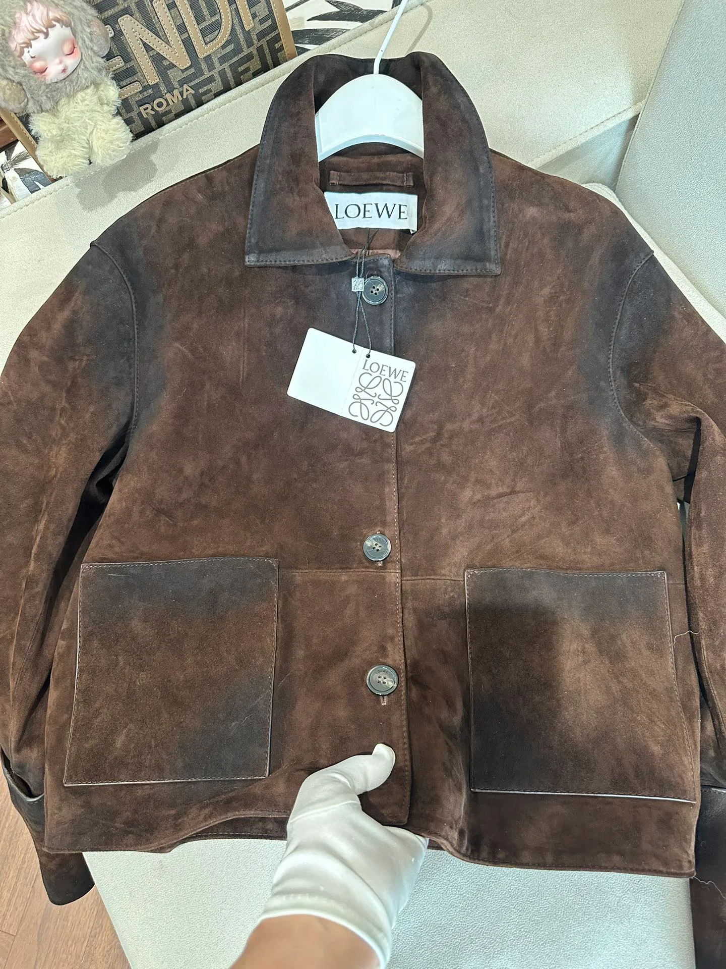 Кожаные Куртки И Дублёнки Женские Loewe 11283431