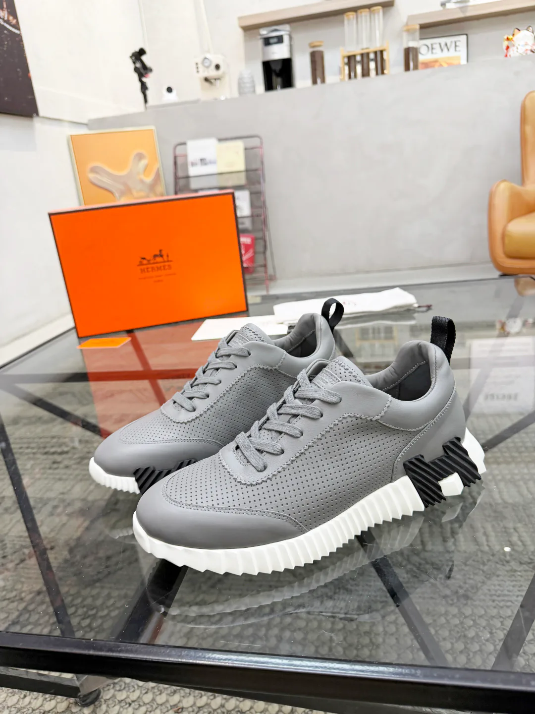 Кроссовки Мужские Hermes 17951014